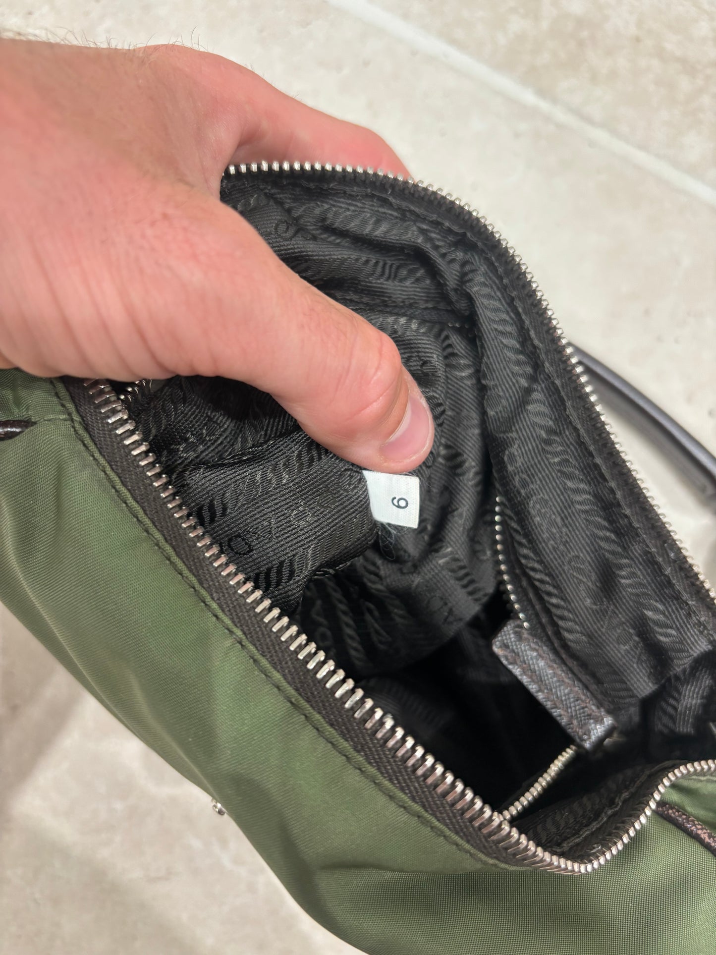 Prada Tessuto nylon shoulder bag