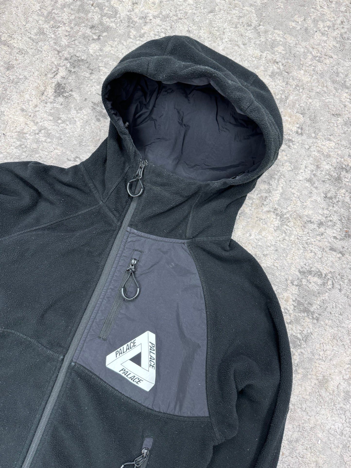 Palace therma fleece hoodie (S)