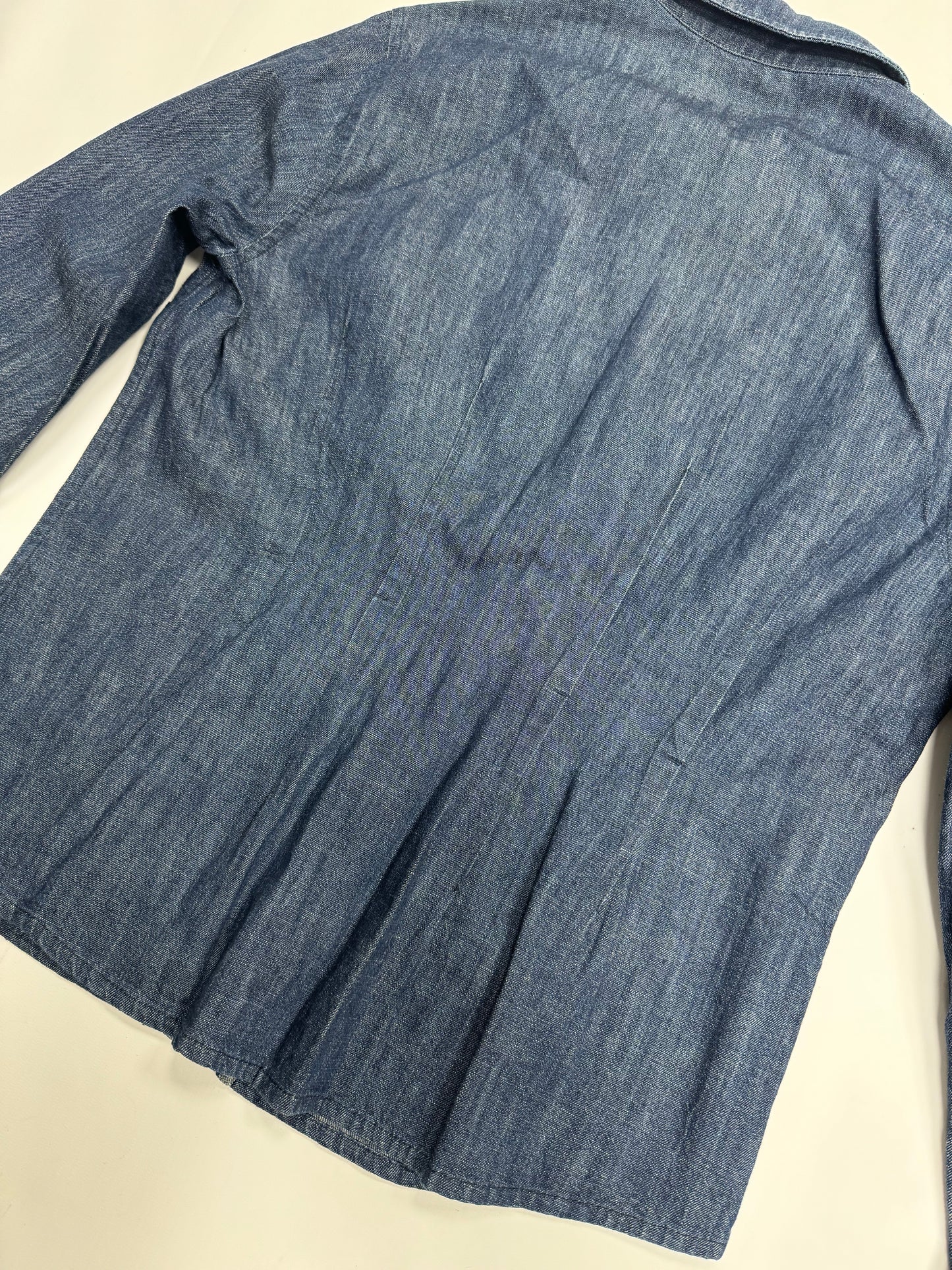 Prada sport denim zip up jacket (M)