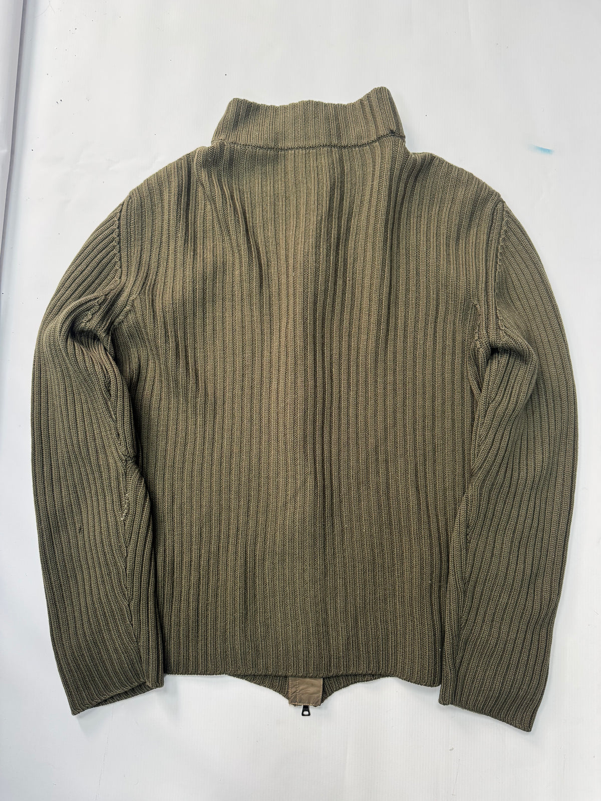 Prada sport lana wool knit zip up (L)