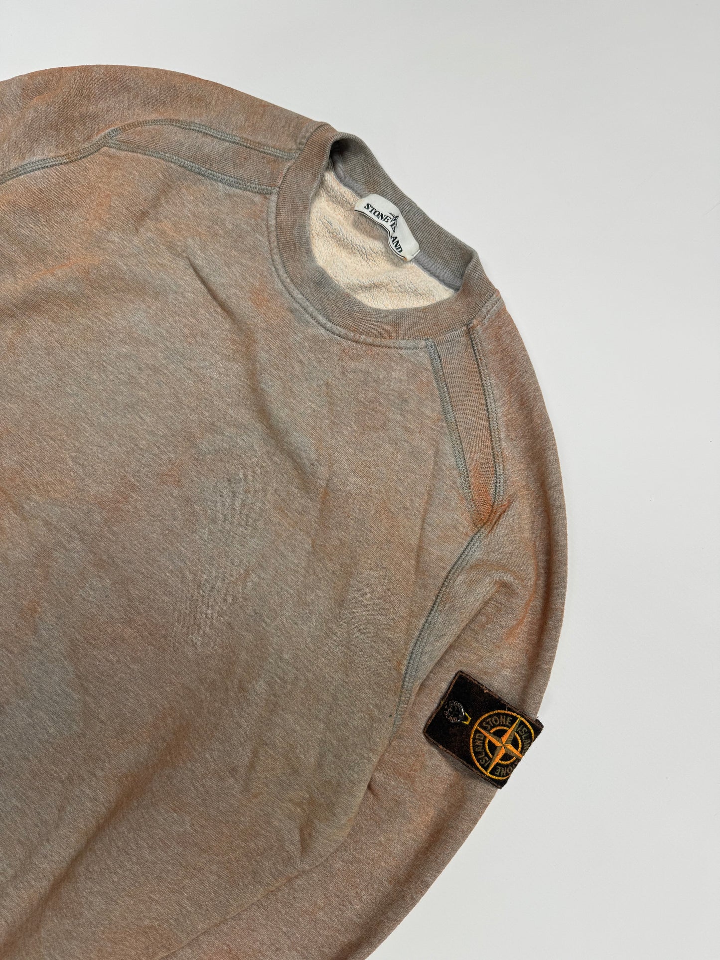 Stone island dust process crew neck jumper (M)