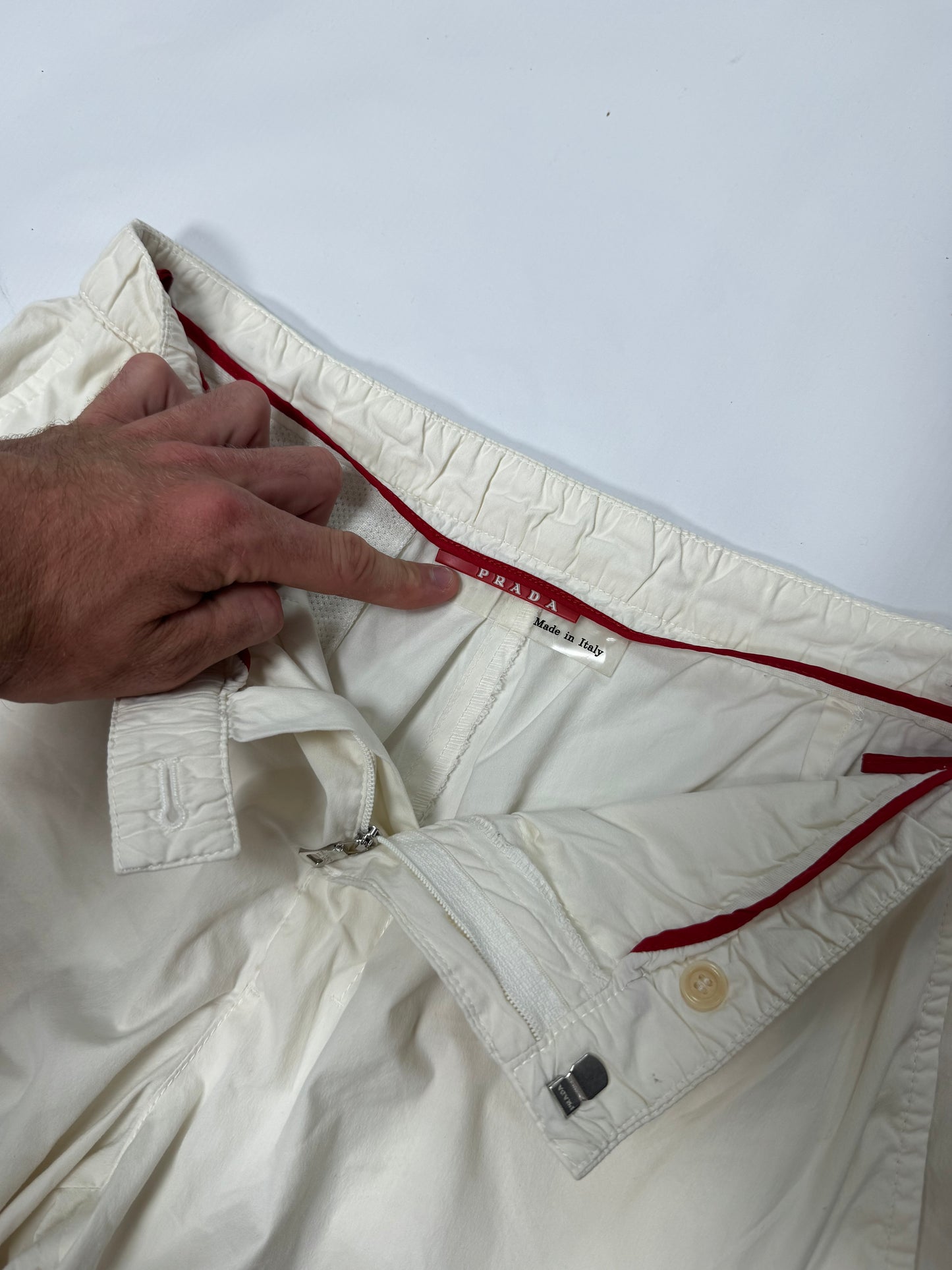 Prada sport cotton shorts (M)