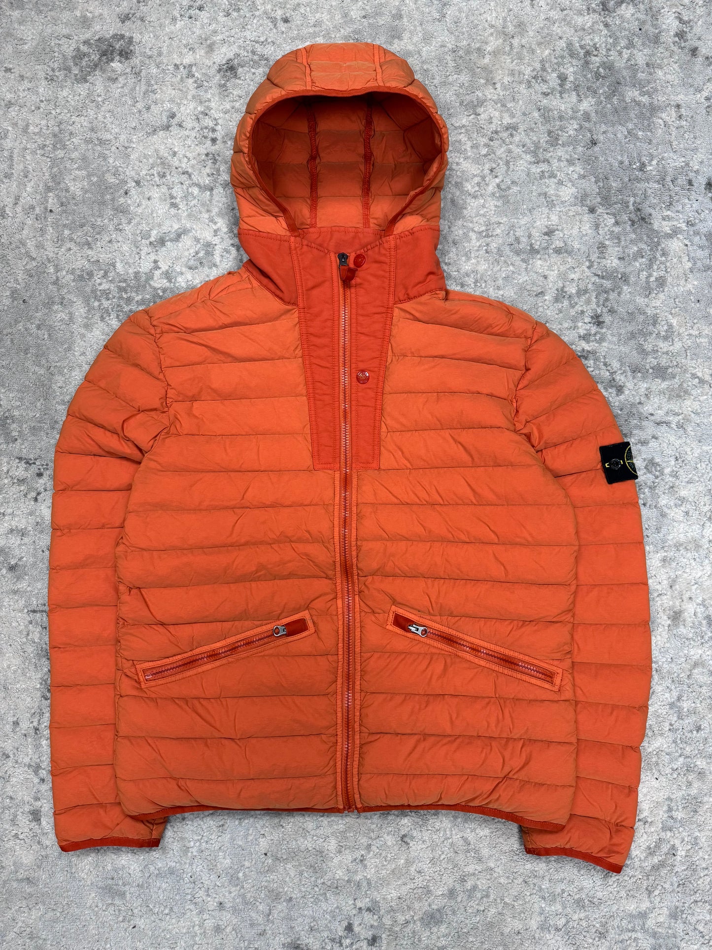 Stone island loom woven down jacket (M)