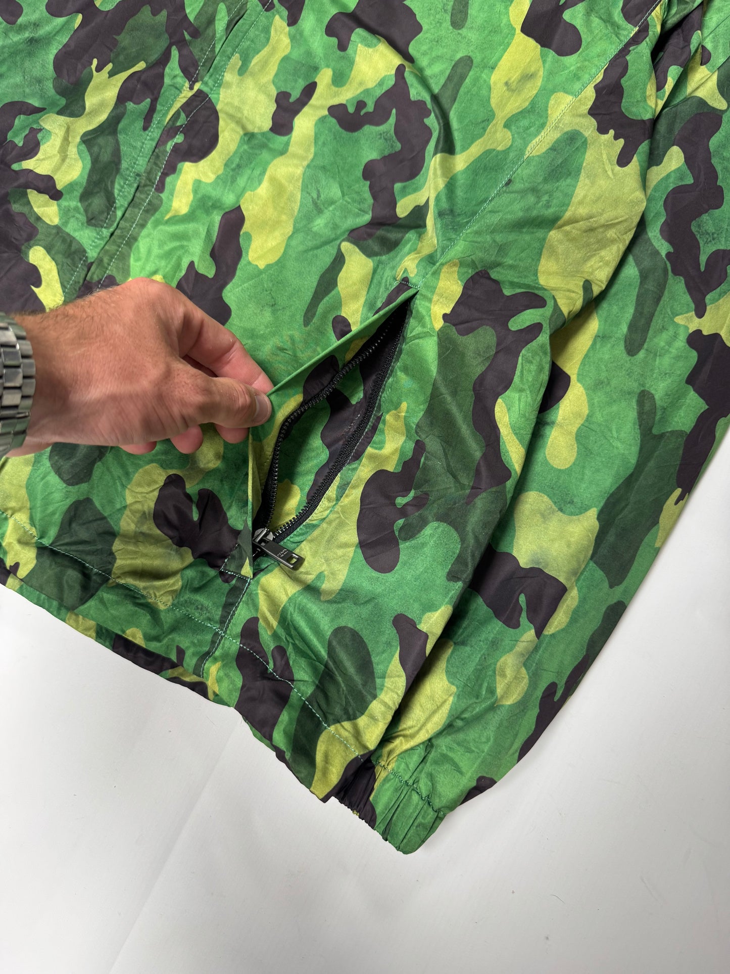 Prada Milano camo nylon jacket (L)