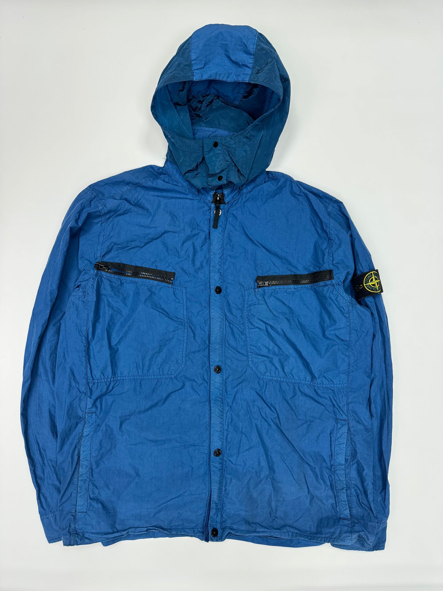 Stone island nylon hood jacket (XXL)
