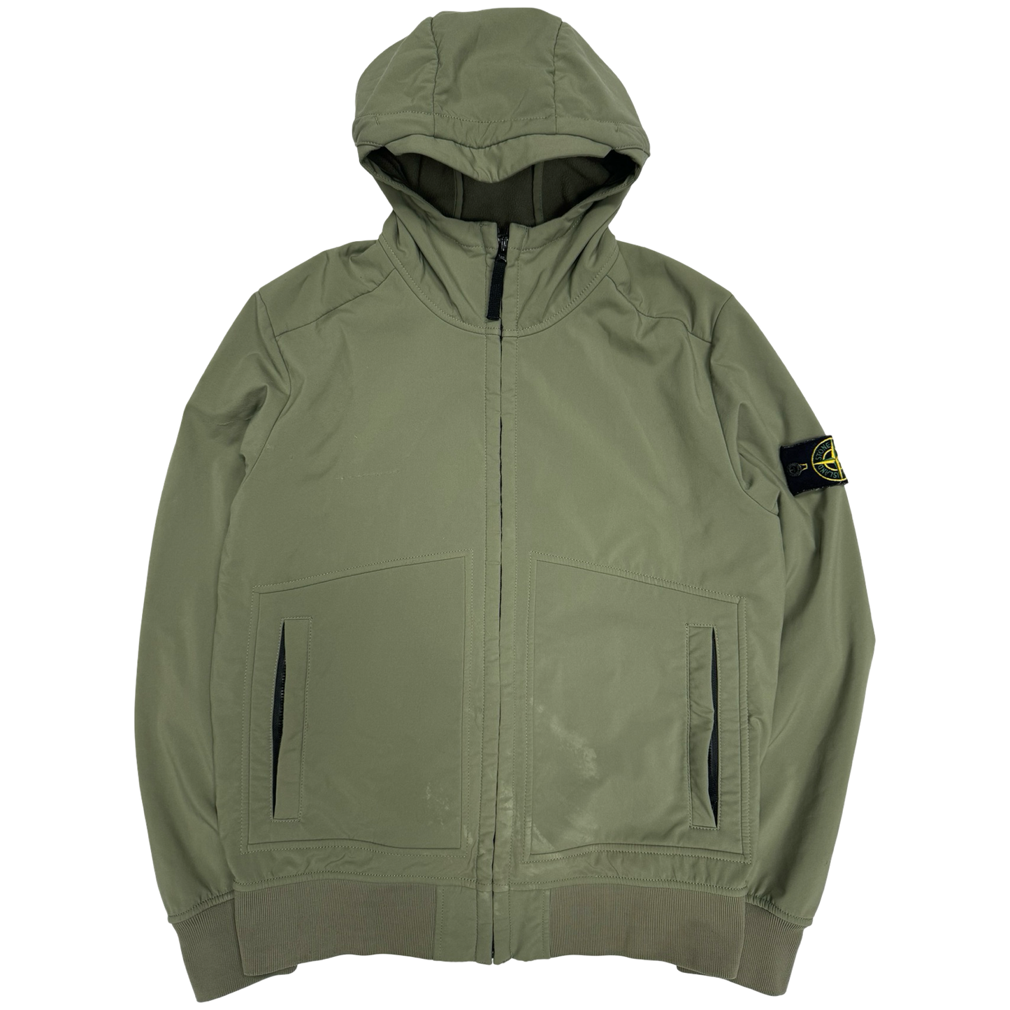 Stone island soft shell jacket (L)