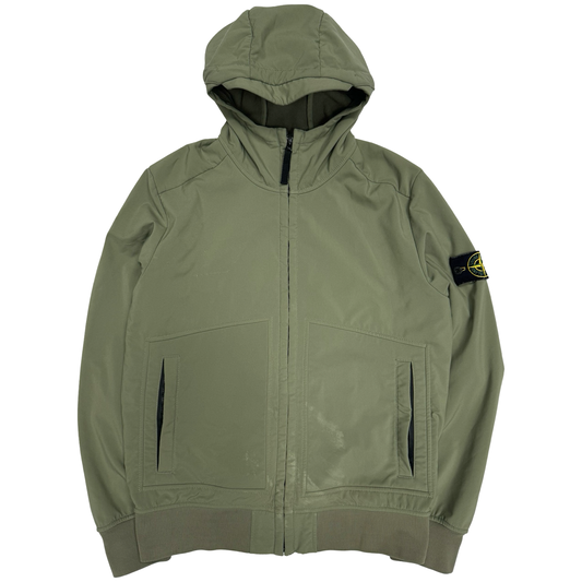 Stone island soft shell jacket (L)
