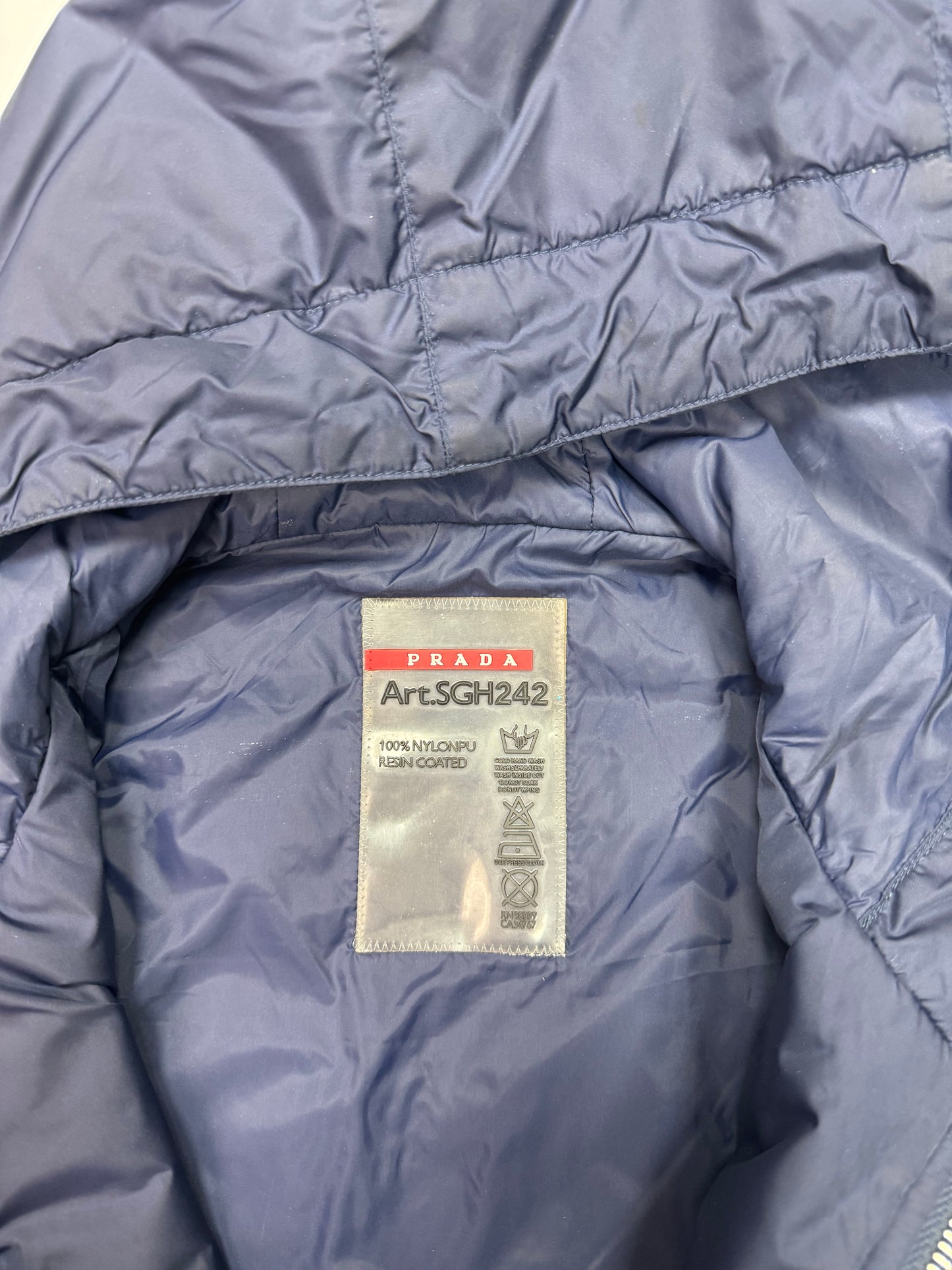 Prada Milano nylon jacket (L)