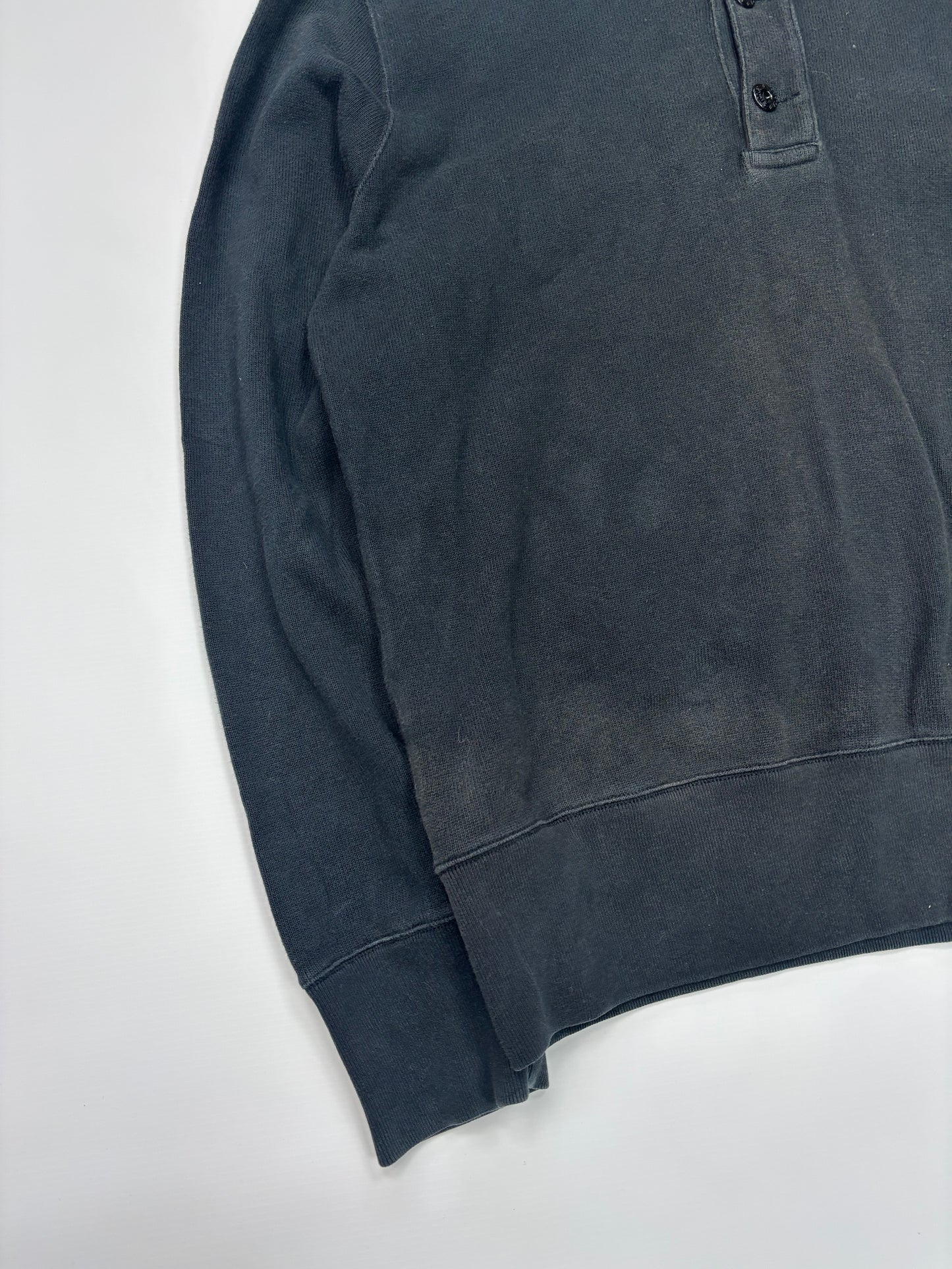 Stone island button up jumper (L)