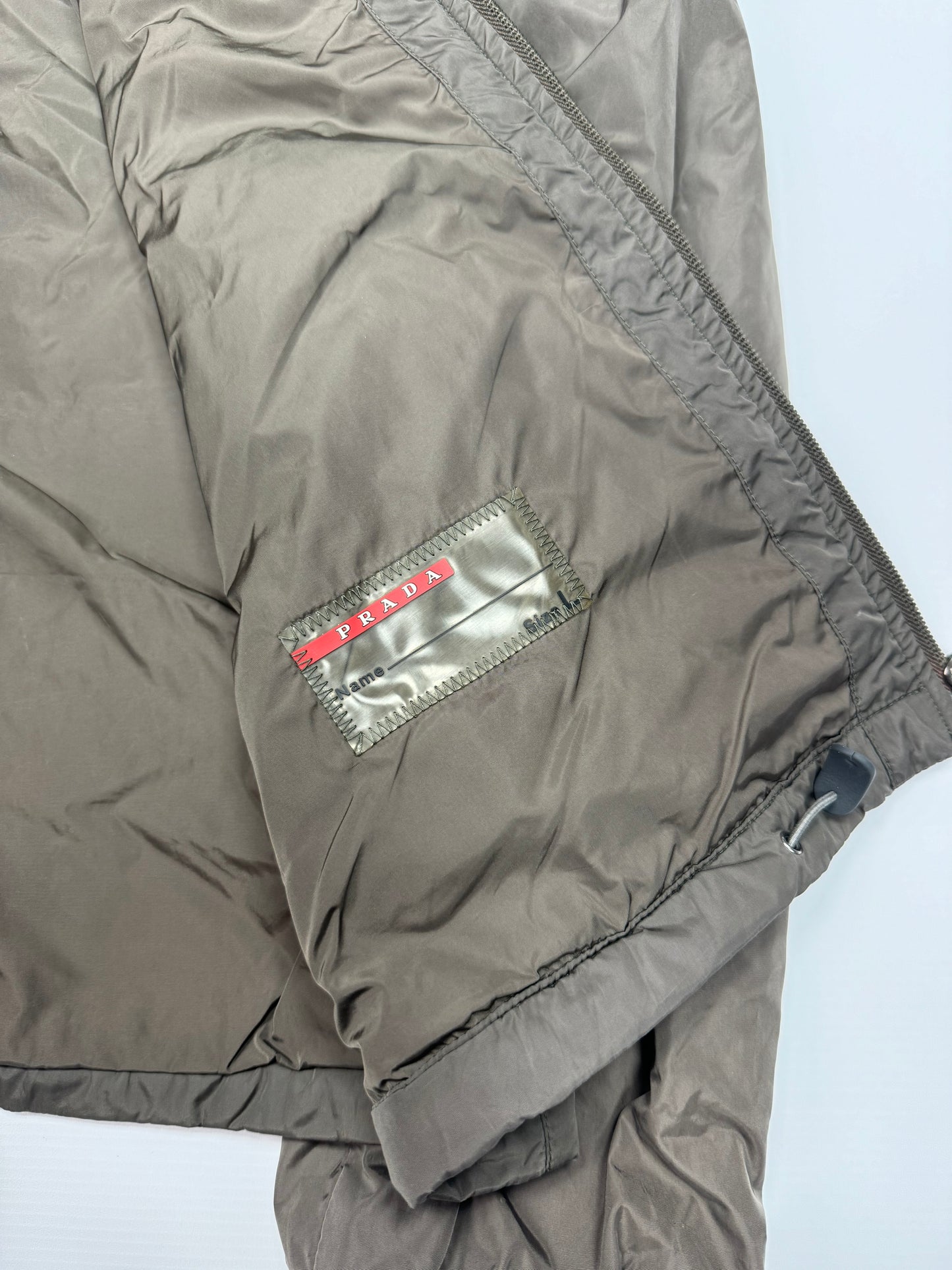 Prada sport padded nylon jacket (M)