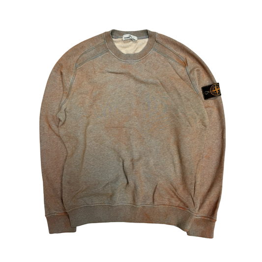 Stone island dust process crew neck jumper (M)