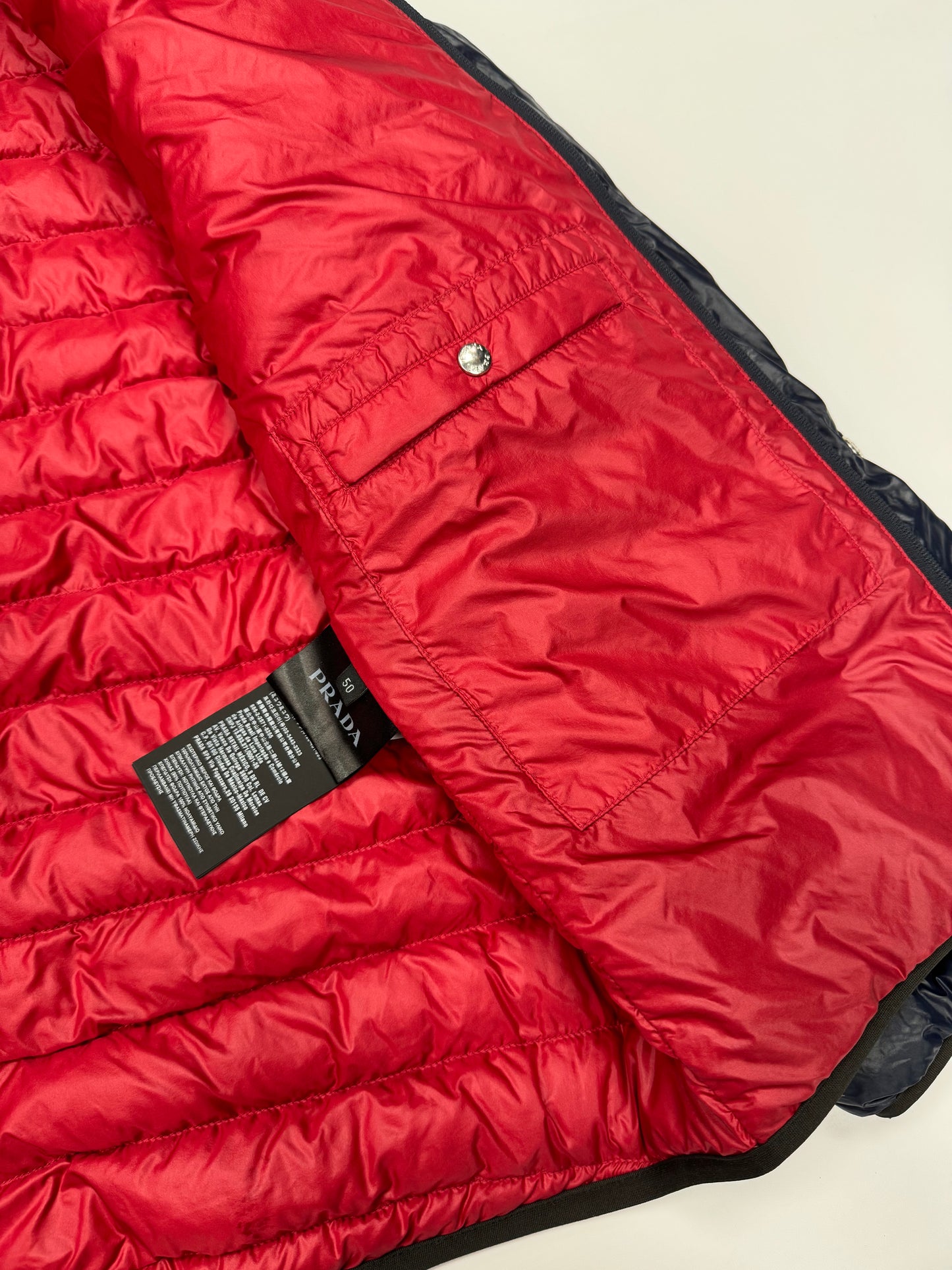 Prada Milano down puffer jacket (L)