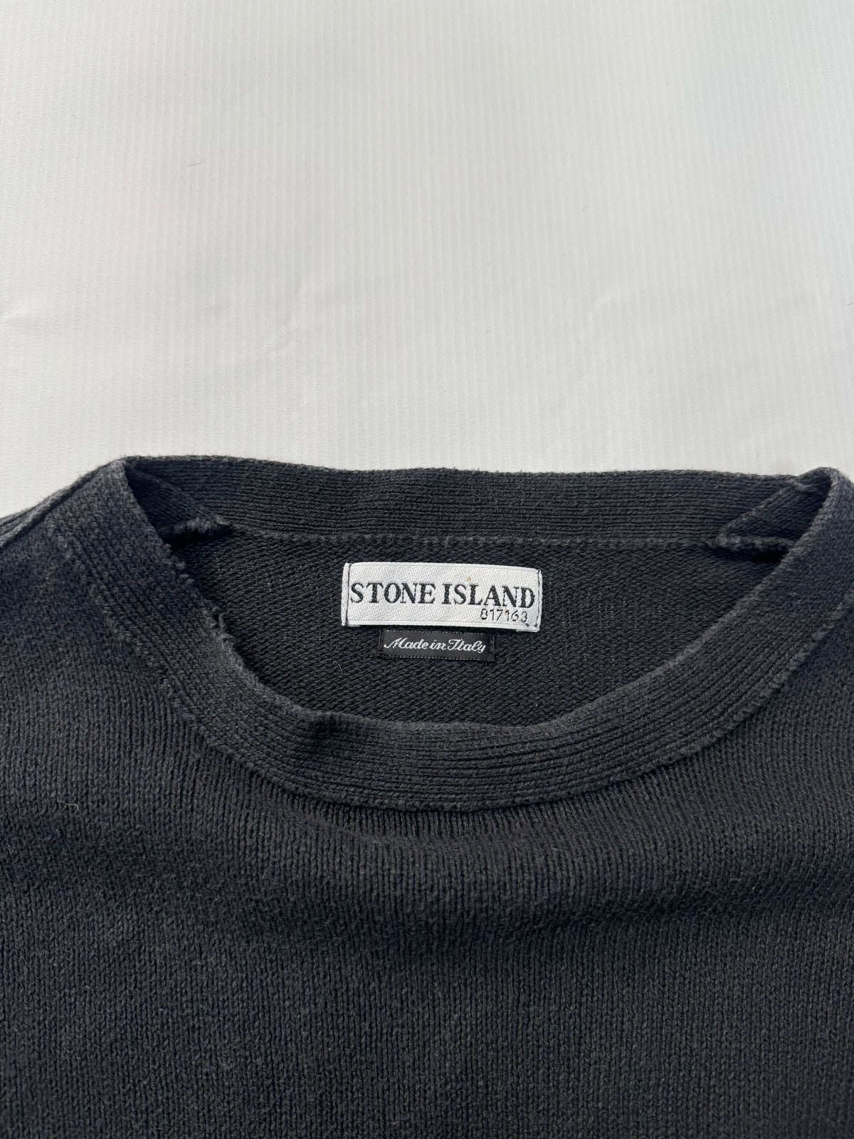 Stone island vintage knit sweatshirt (L)