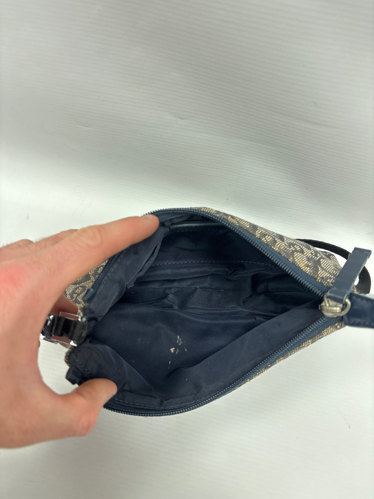 Dior monogram mini bag