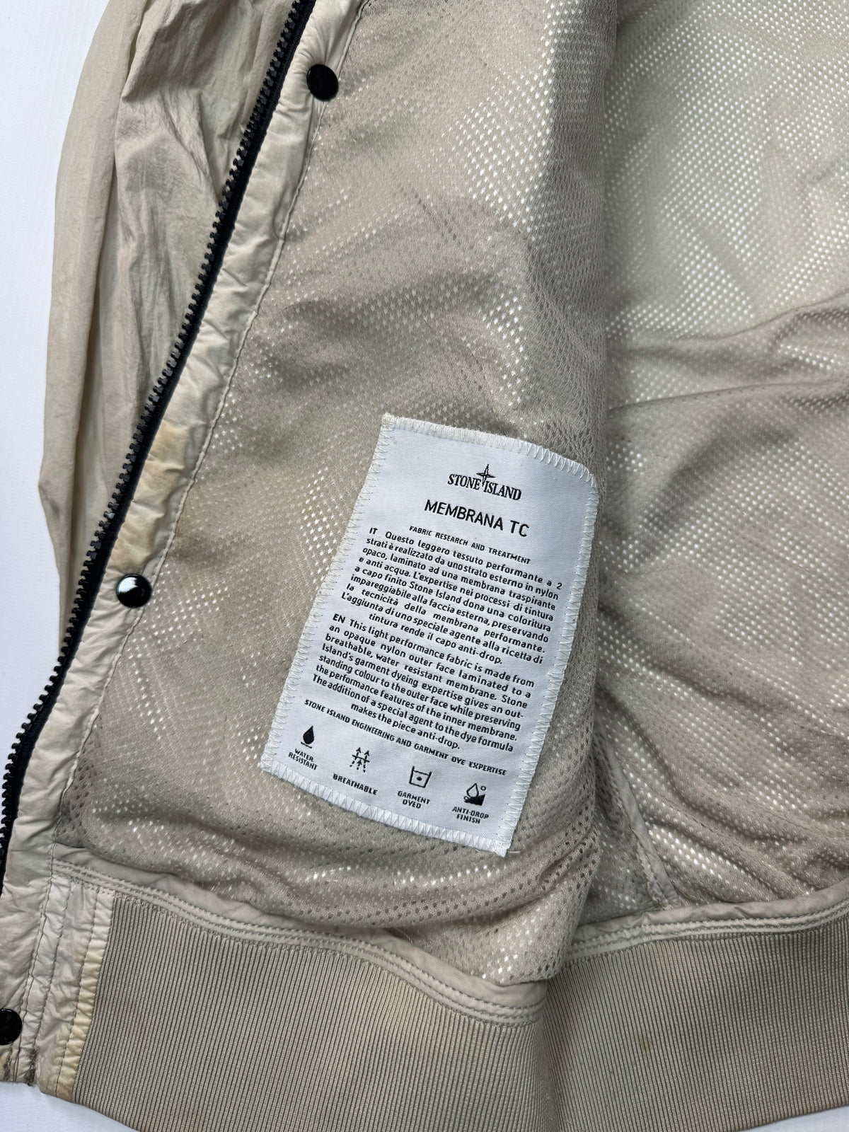 Stone island membrana TC jacket (S)