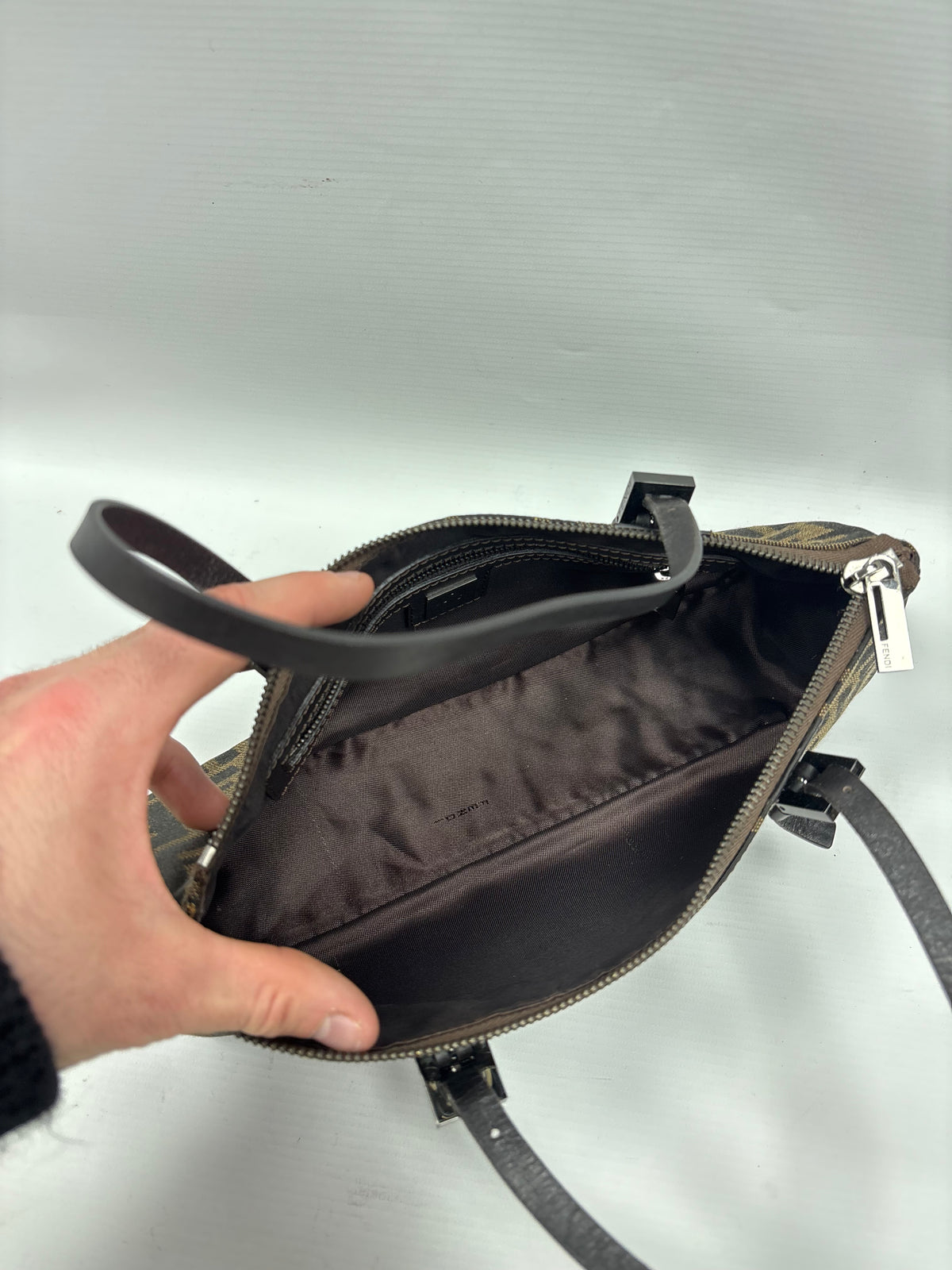 Fendi Zucca Baguette shoulder bag