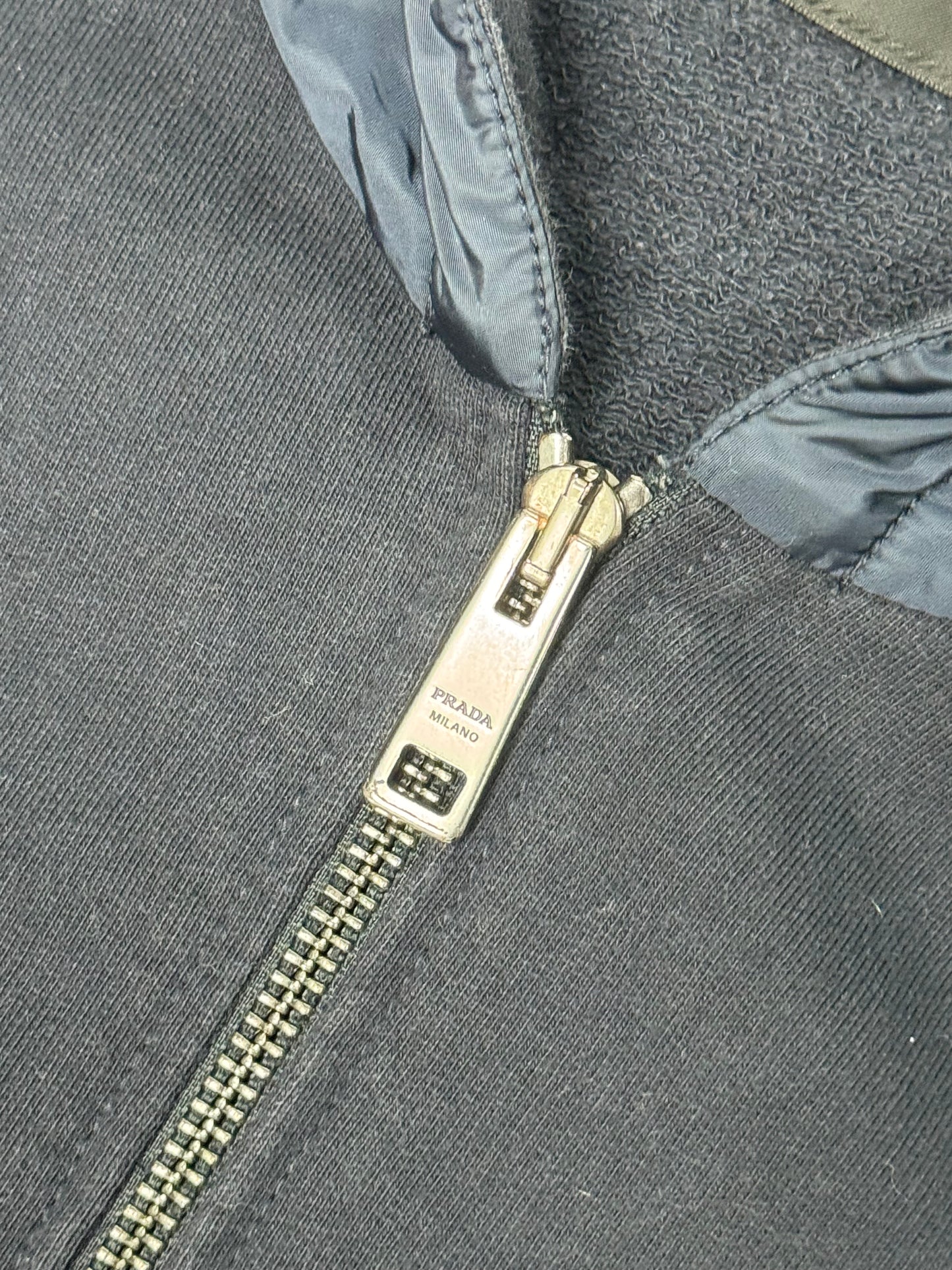 Prada sport zip up hoodie (S)