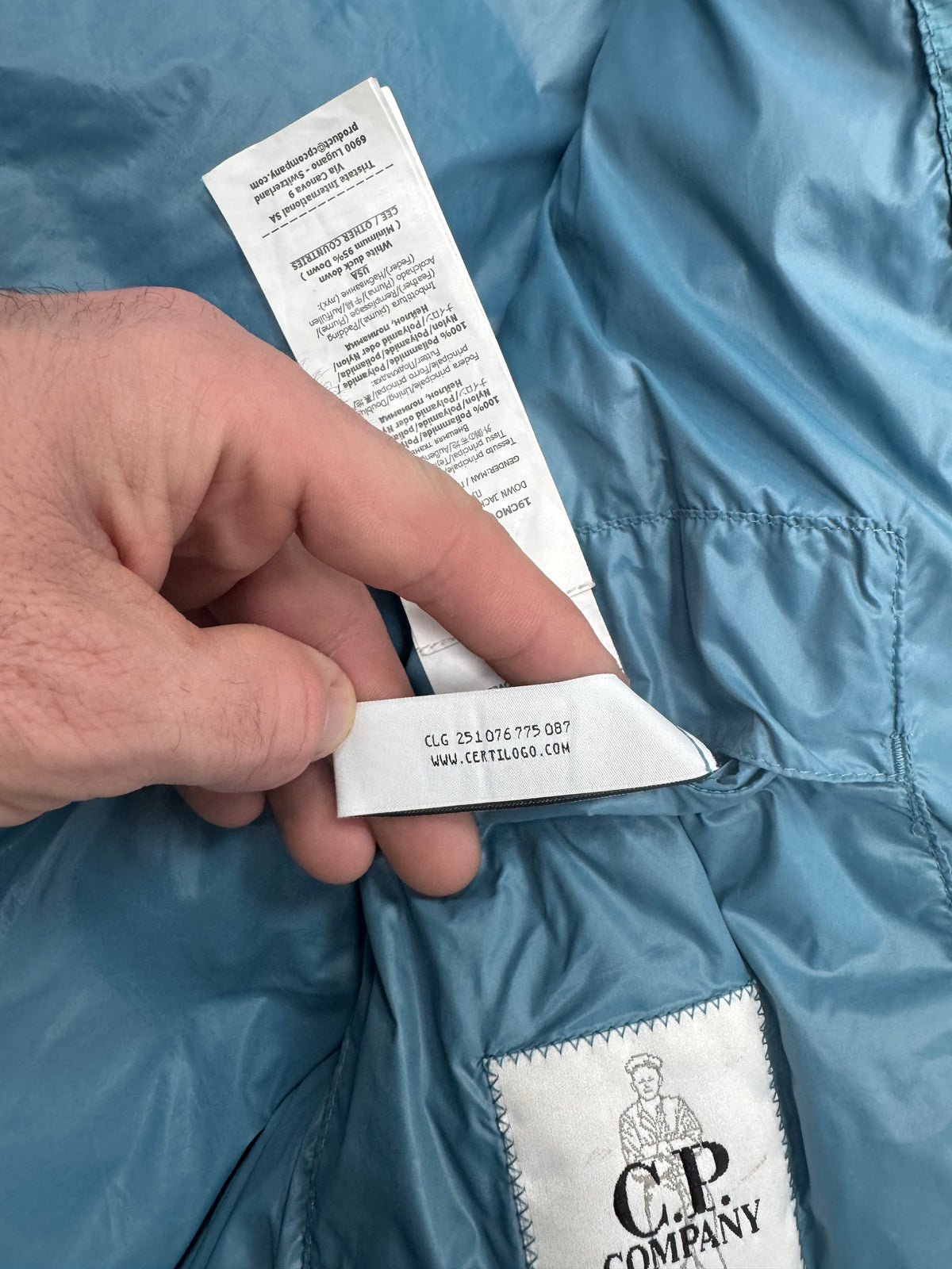 Cp company DD shell down jacket (M)