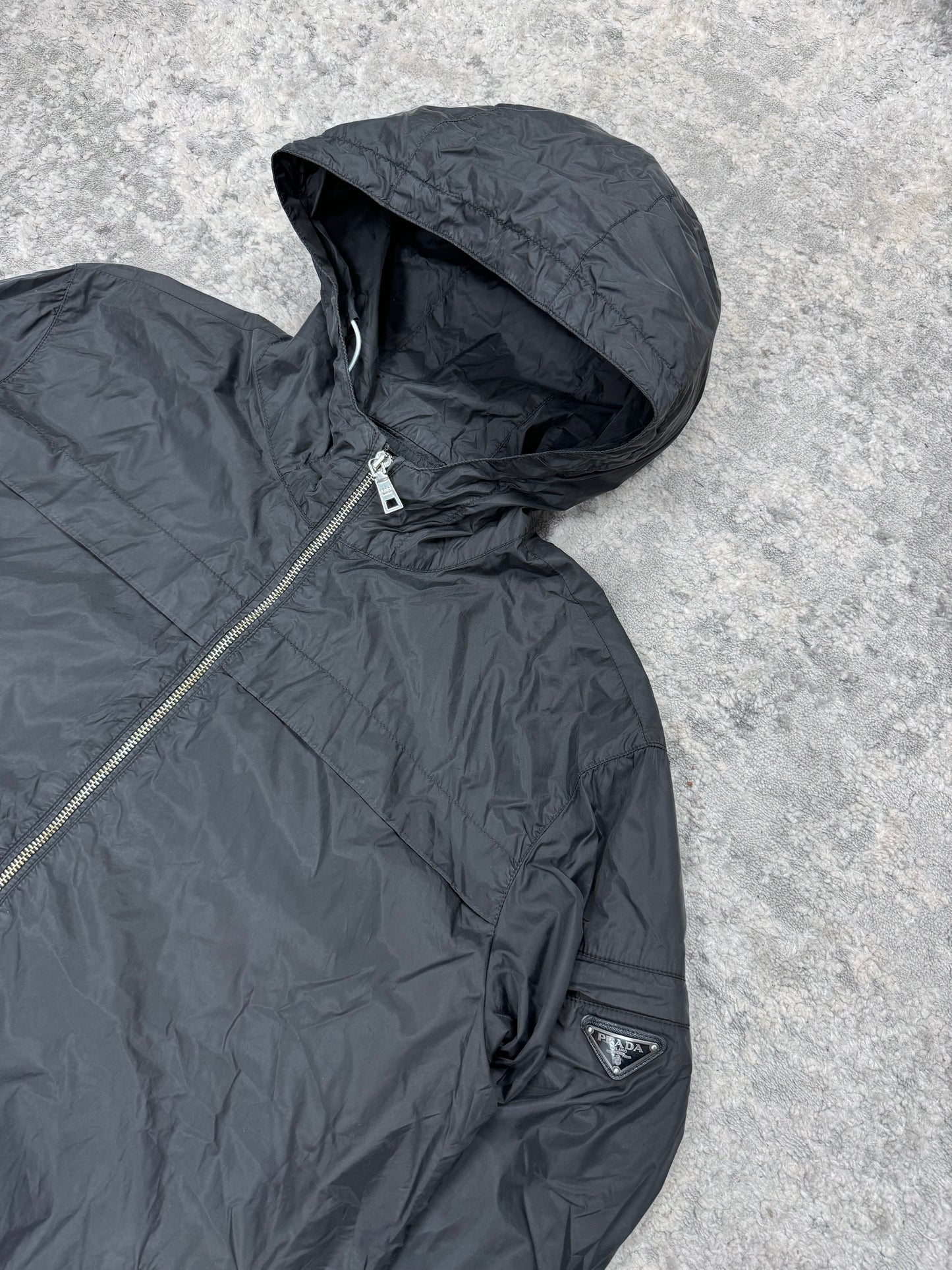 Prada Milano nylon windbreaker (XL)