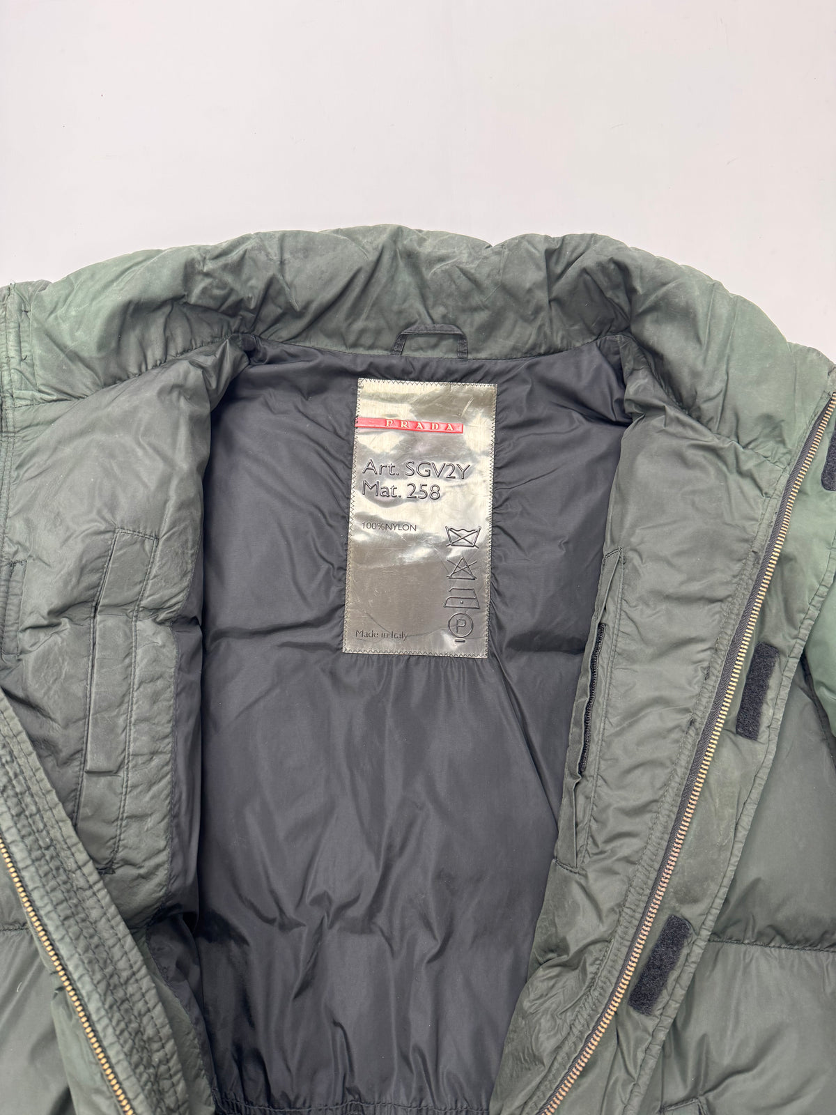 Prada sport down jacket (M)
