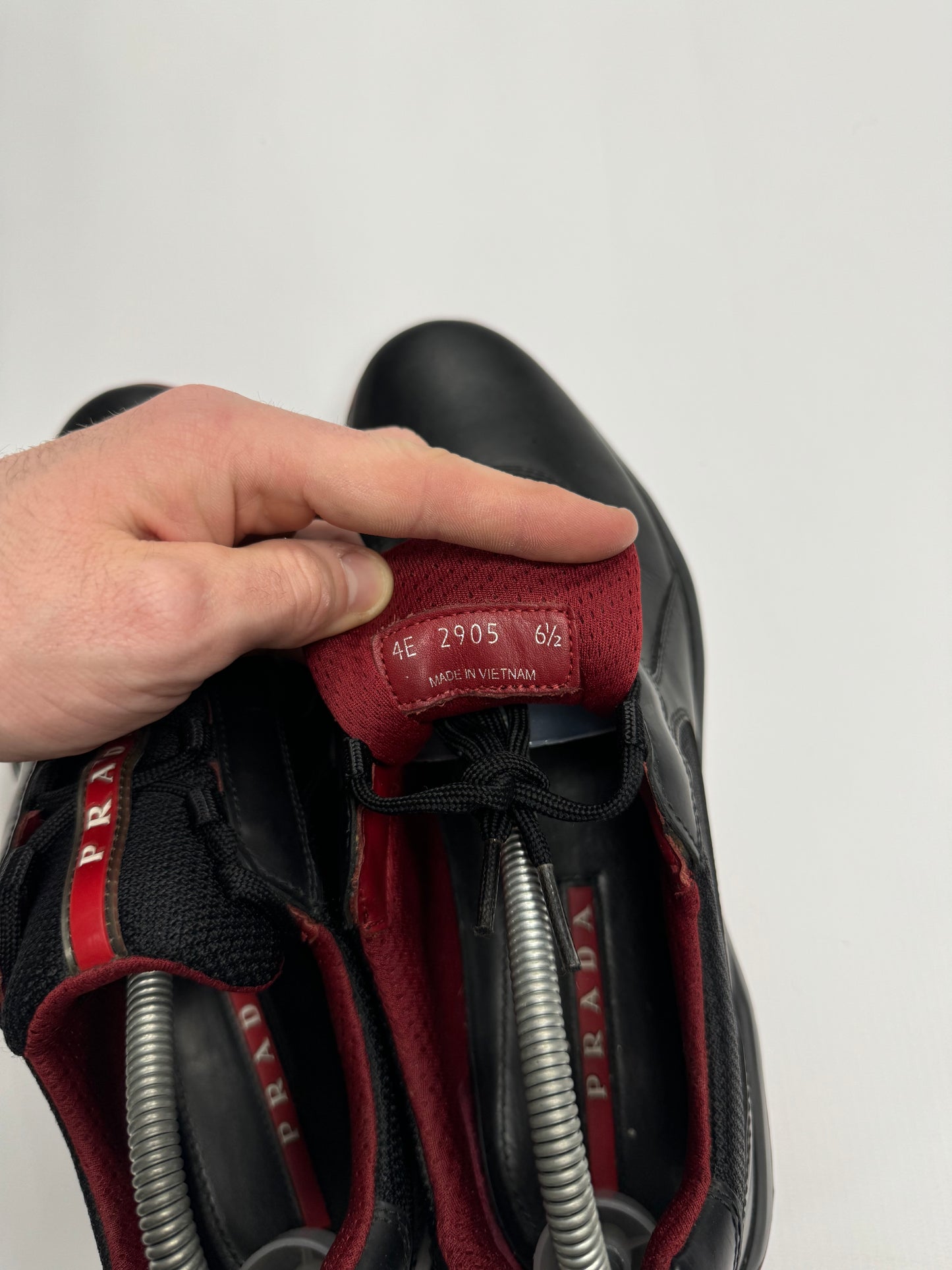 Prada leather America cup (7.5)