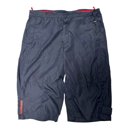 Prada sport nylon 3/4 shorts (34W)