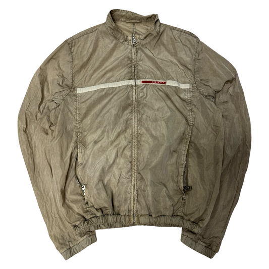 Prada sport nylon zip up jacket (M)