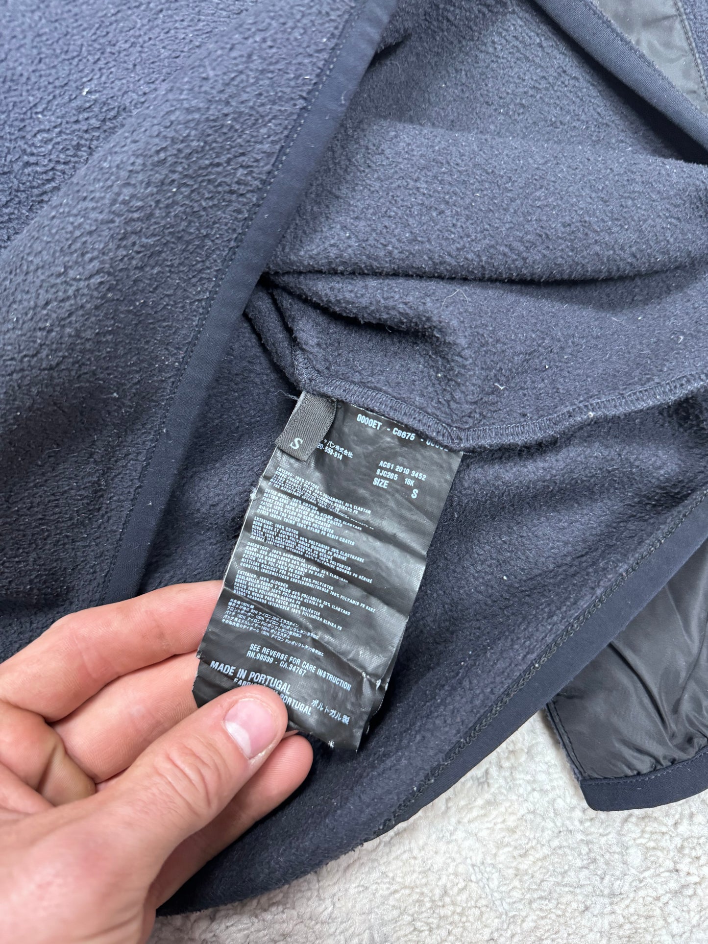 Prada sport half zip fleece (S)