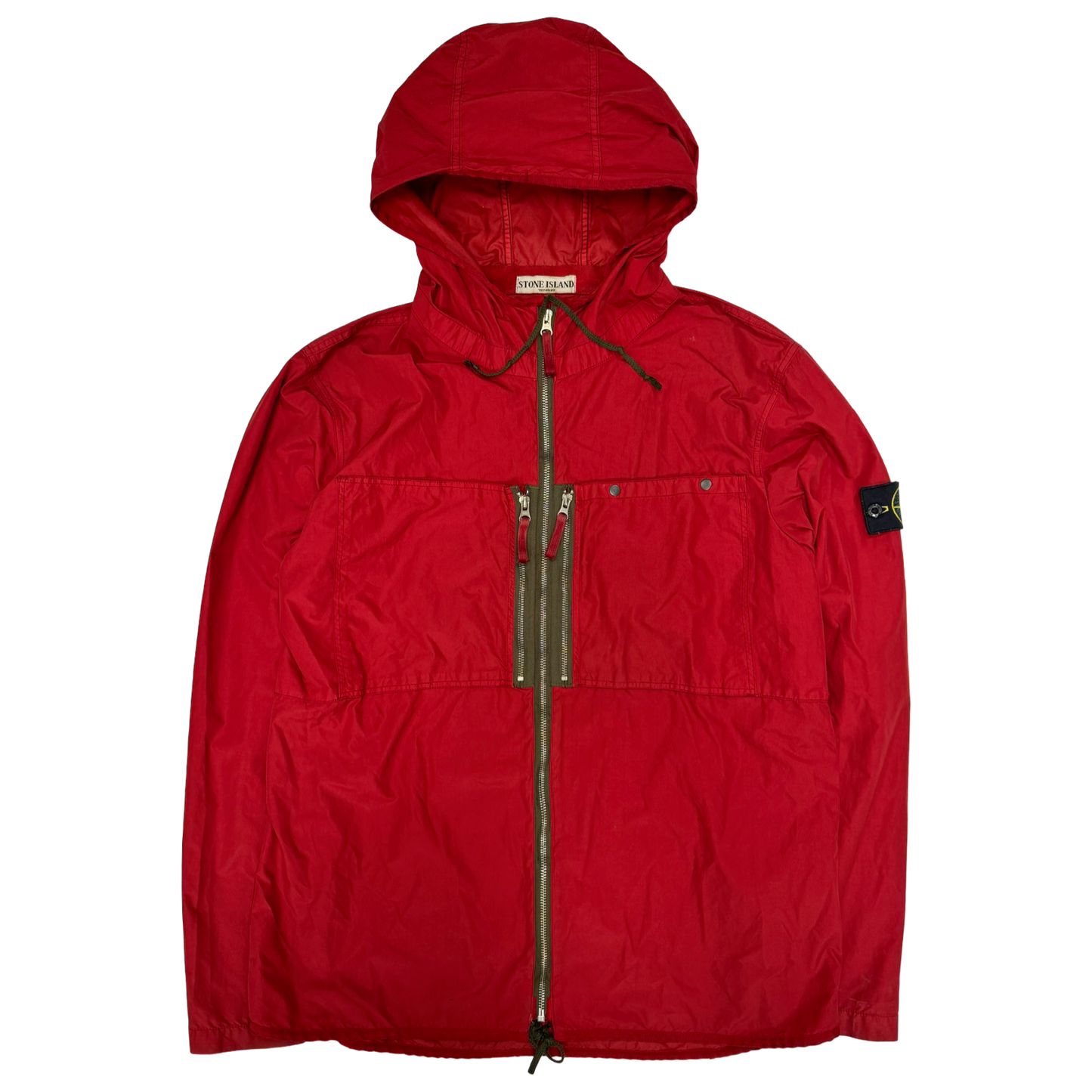 Stone island waxed cotton jacket (XL)