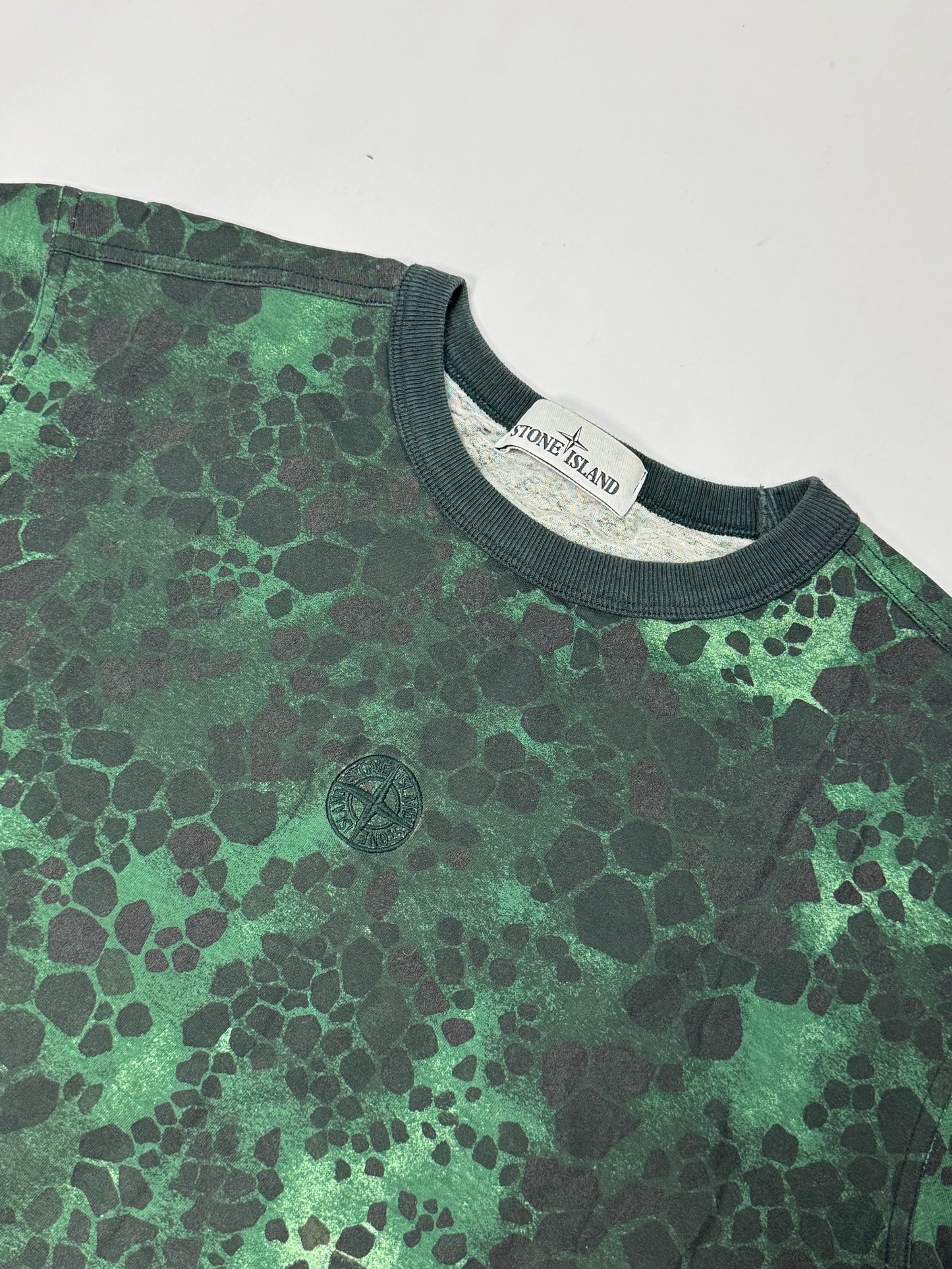 Stone island alligator camo t shirt (M)
