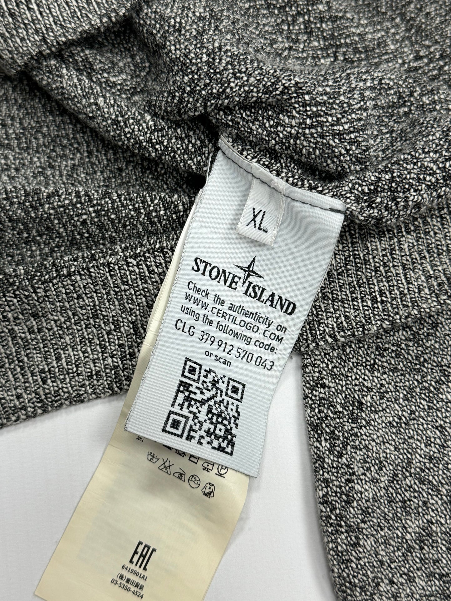 Stone island A/W 2019 shadow project wool blend sweatshirt (XL)