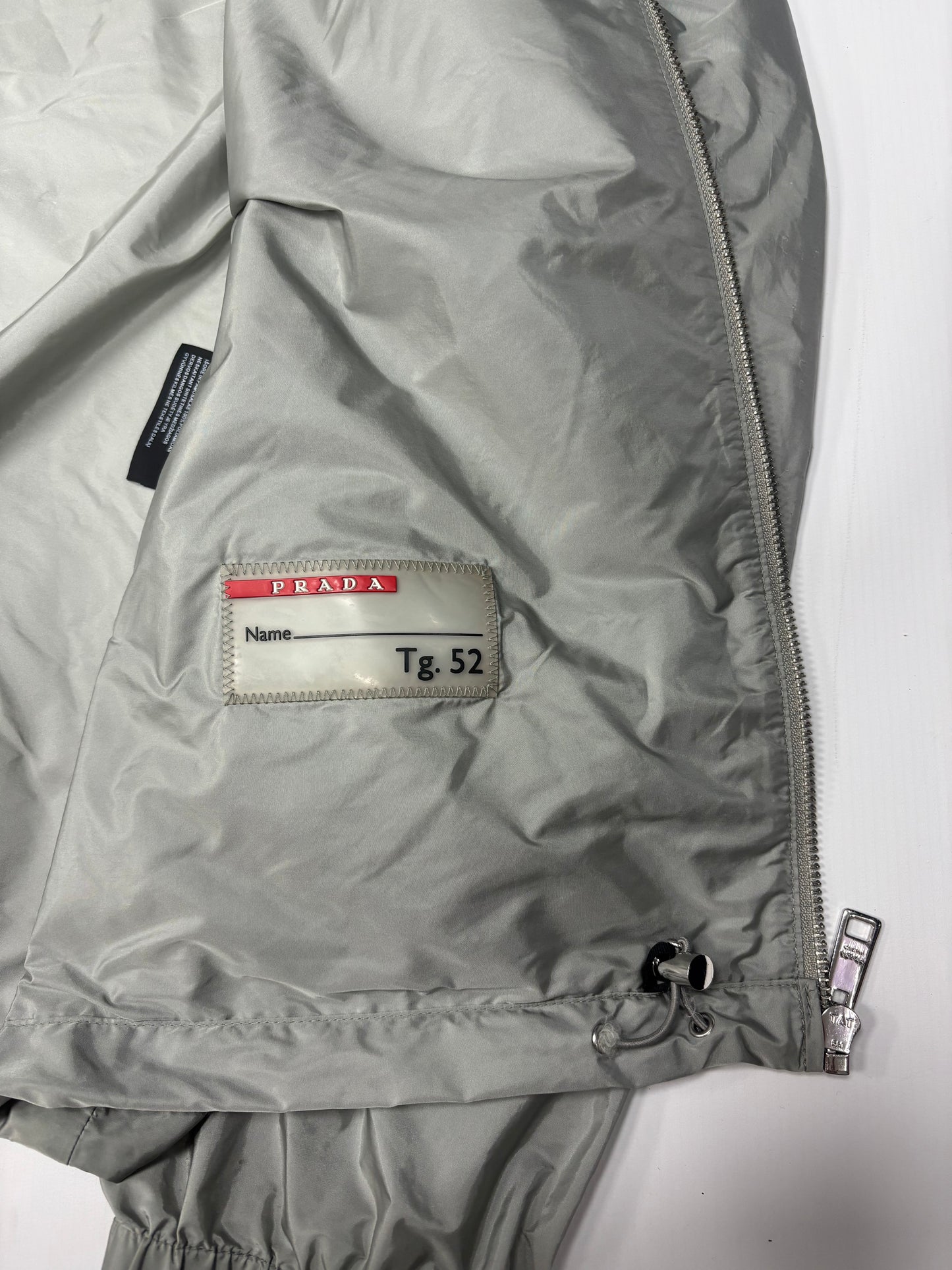 Prada Milano nylon windbreaker (L)