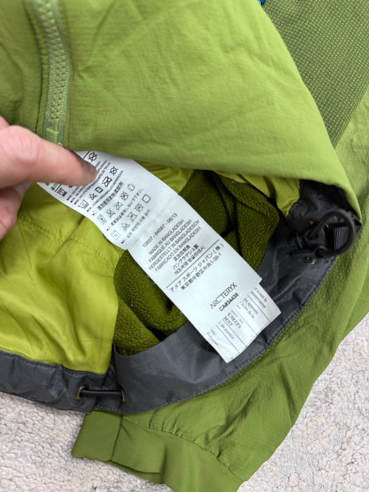 Arcteryx atom LT hoodie (S)