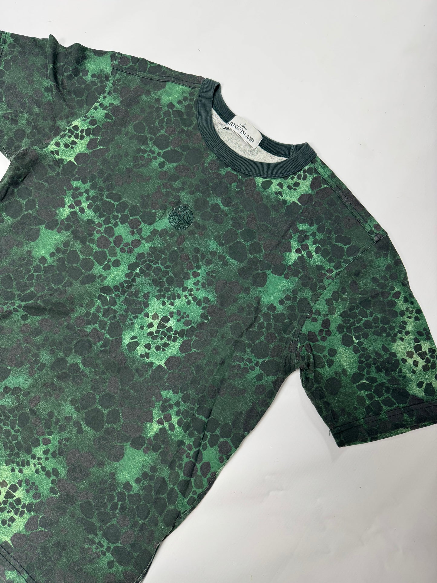 Stone island alligator camo t shirt (M)