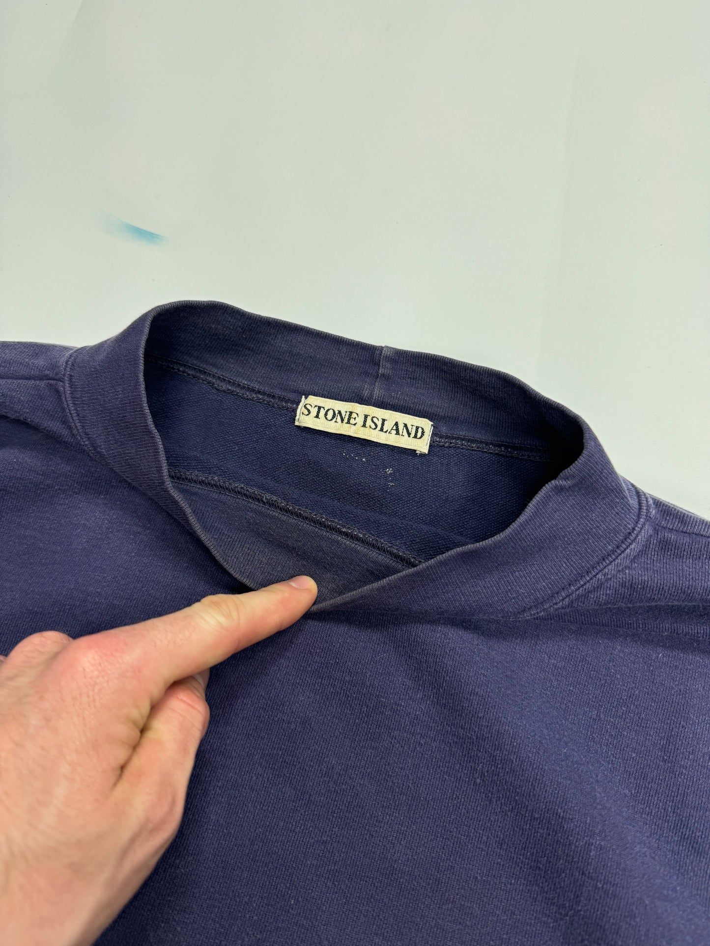 Stone island A/W 1984 long sleeve spell out (L)