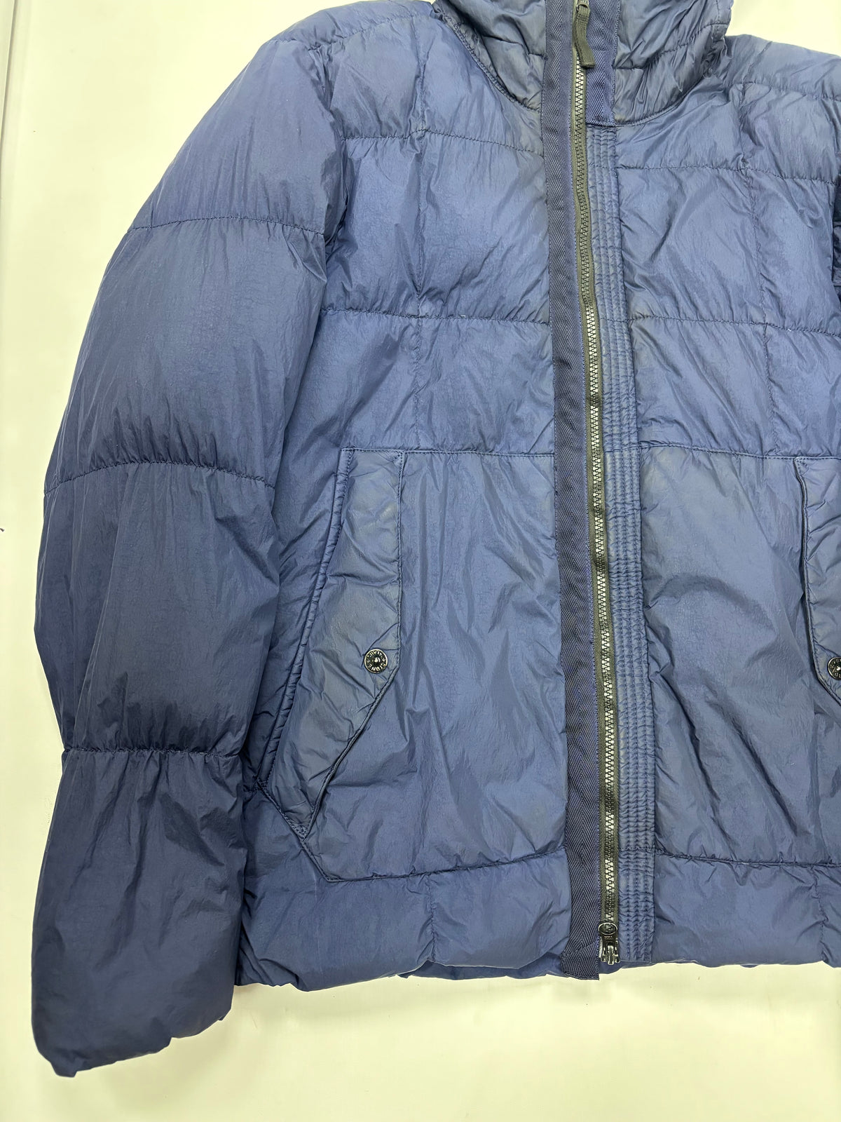 Stone island garment dyed down jacket (L)