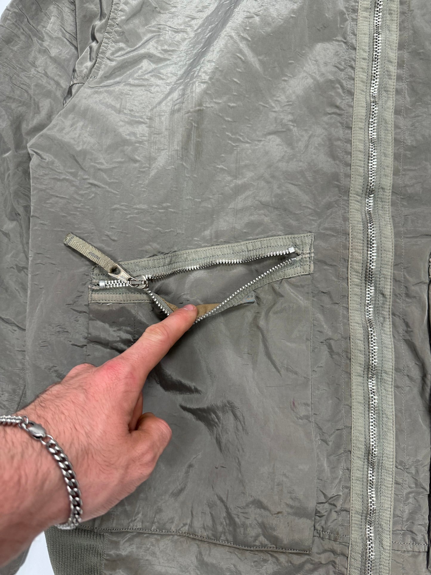 Stone island shimmer jacket (L)