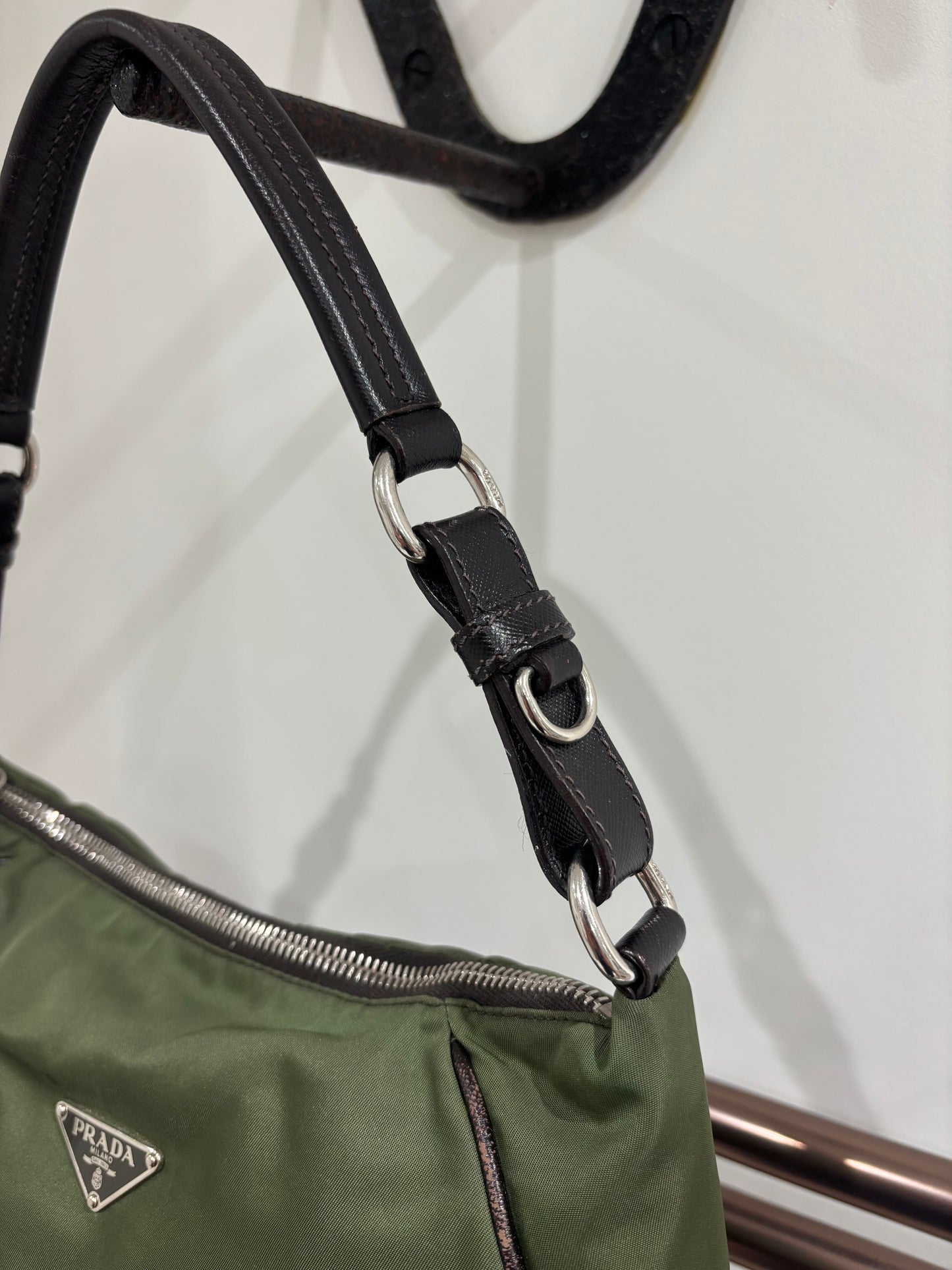 Prada Tessuto nylon shoulder bag