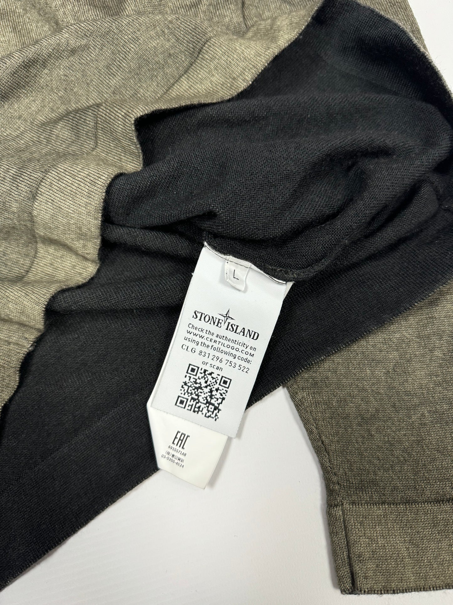 Stone island crew neck (L)