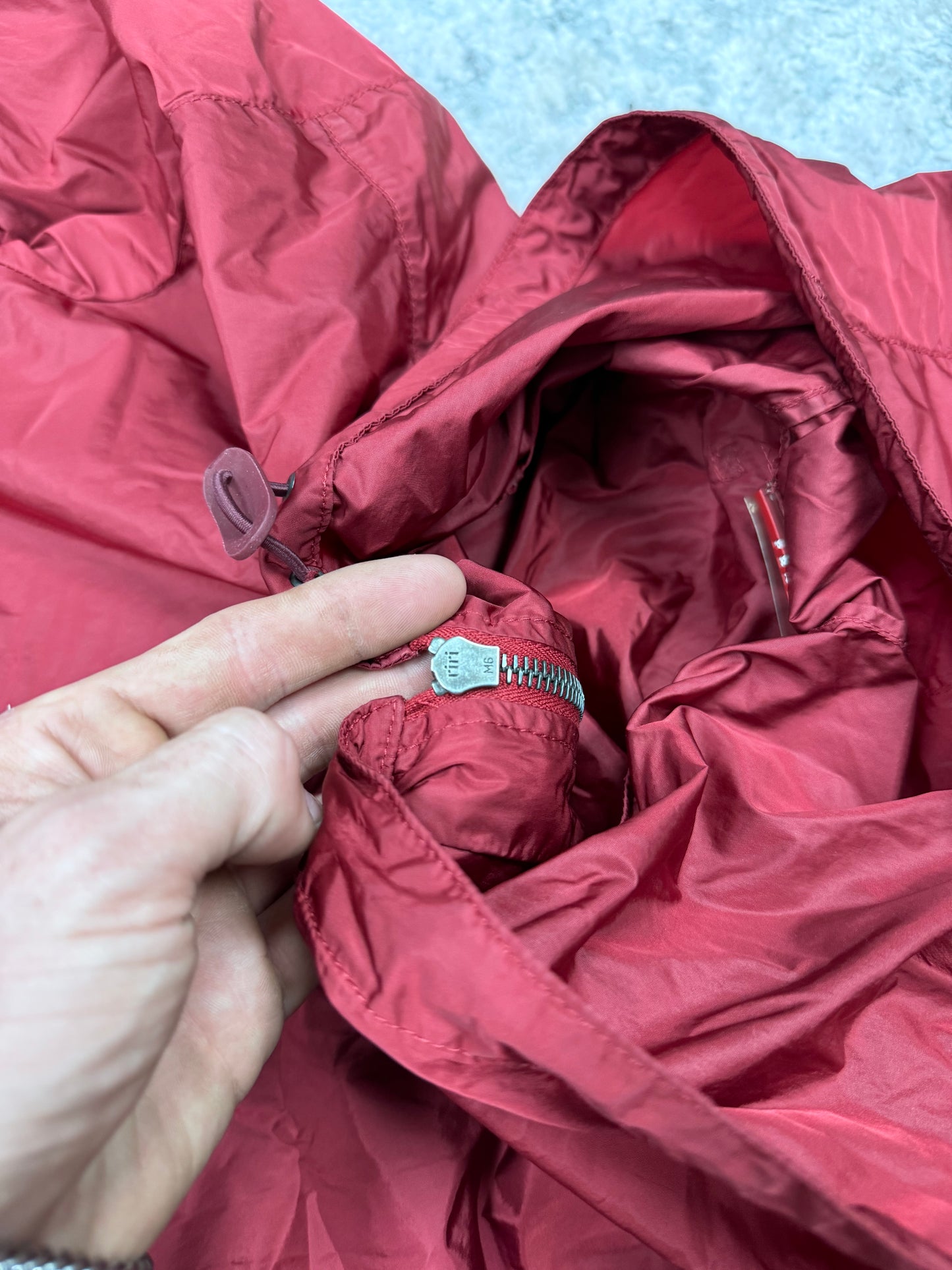 Prada sport nylon windbreaker (M)