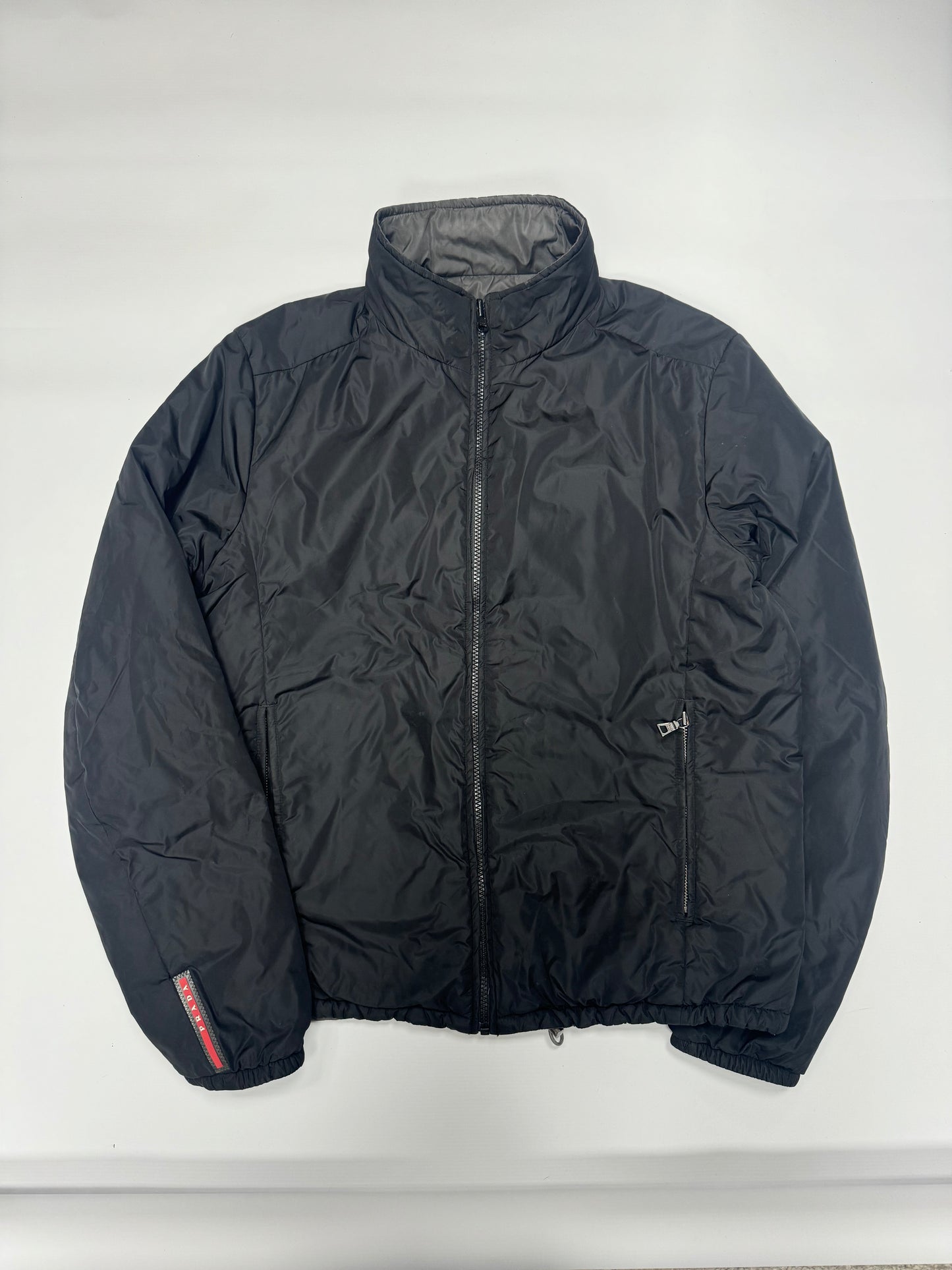 Prada sport nylon padded reversible jacket (L)