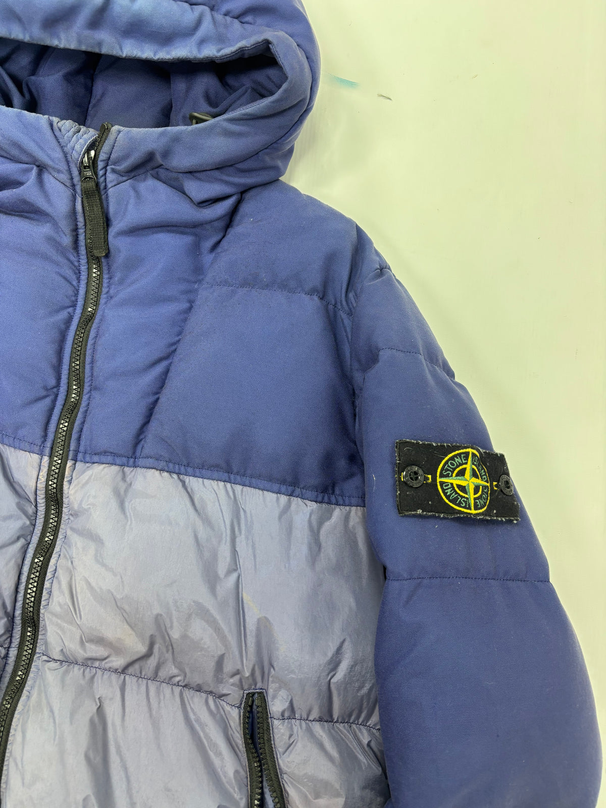 Stone island garment dyed down jacket (L)