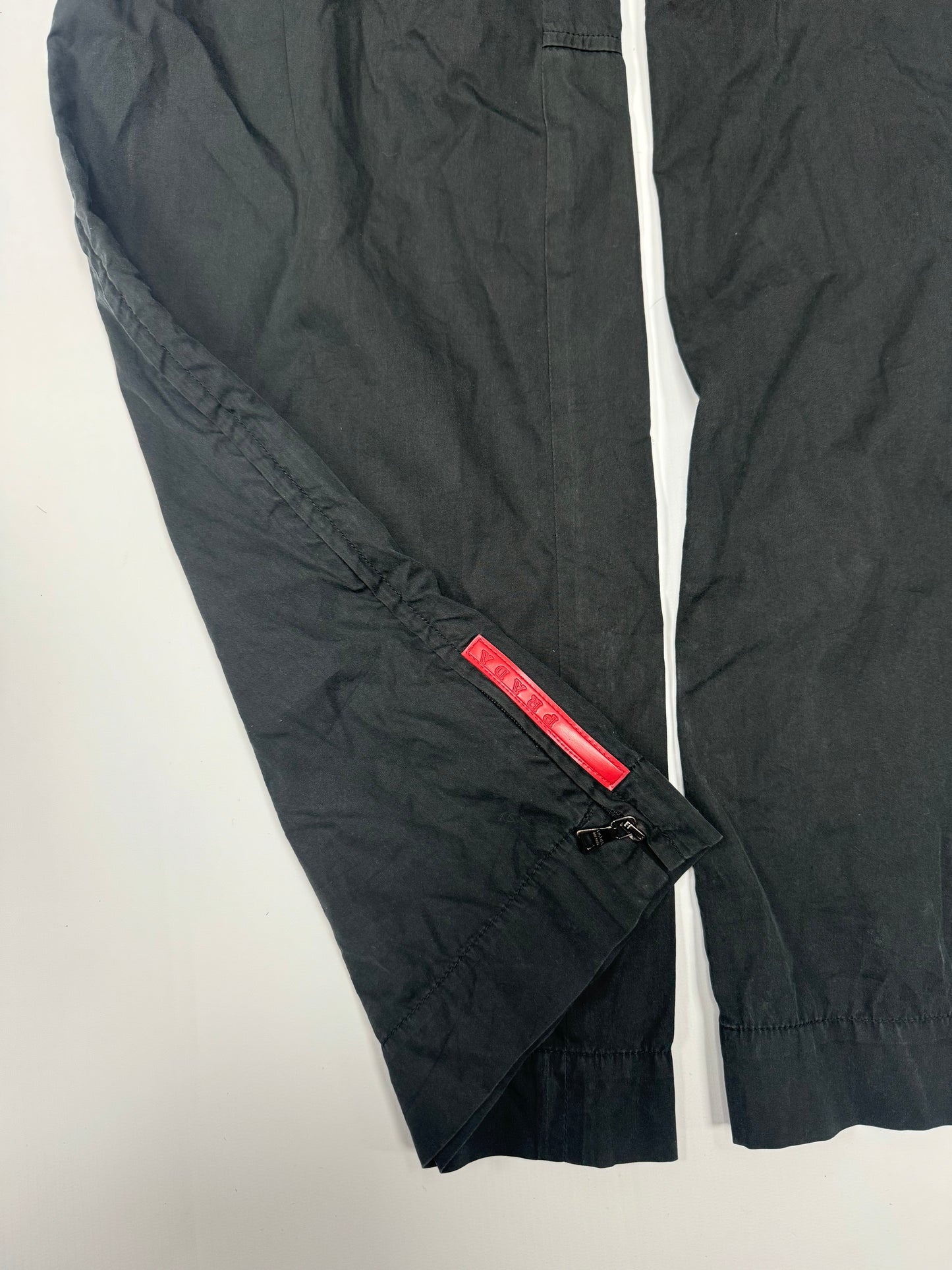 Prada sport cotton lightweight trouser (M)