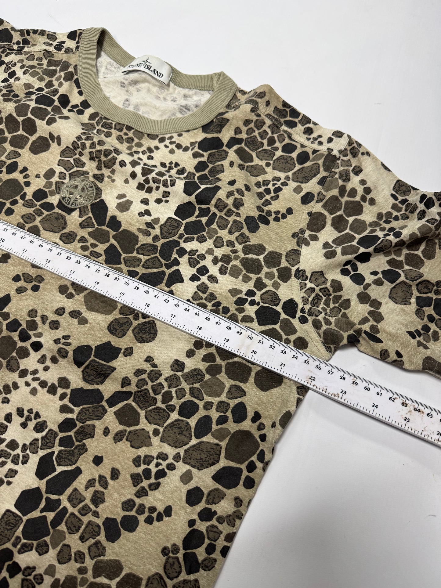 Stone island alligator camo T shirt (M)