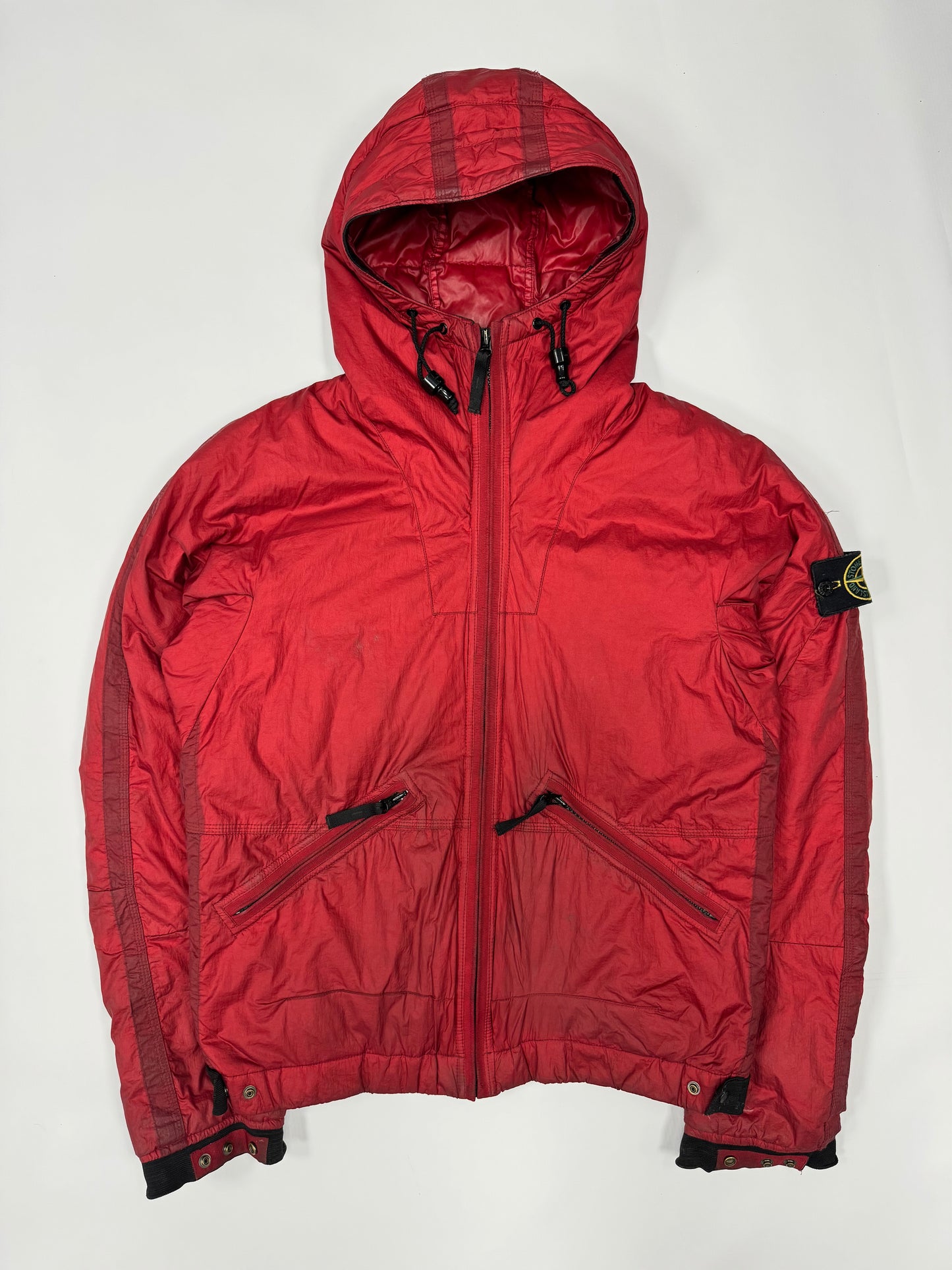 Stone island goose down jacket (M)