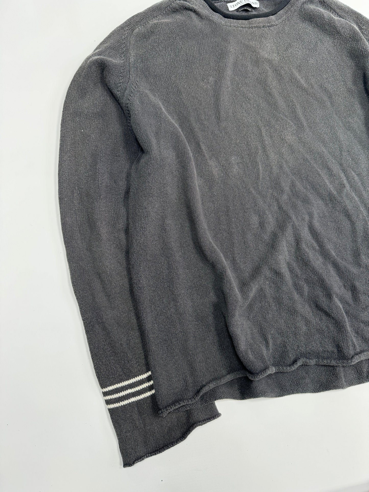 Stone island knit sweatshirt (XL)