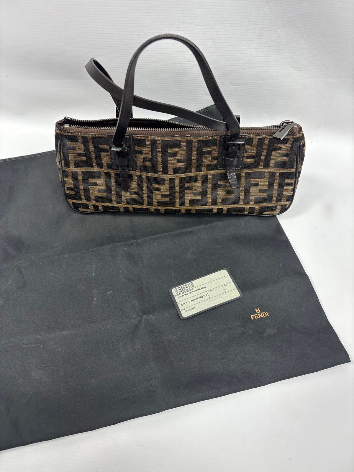 Fendi Zucca Baguette shoulder bag