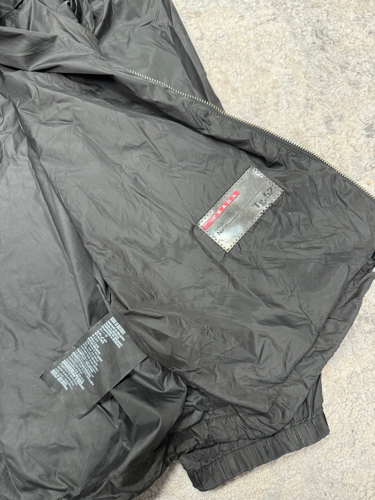 Prada Milano nylon windbreaker (XL)
