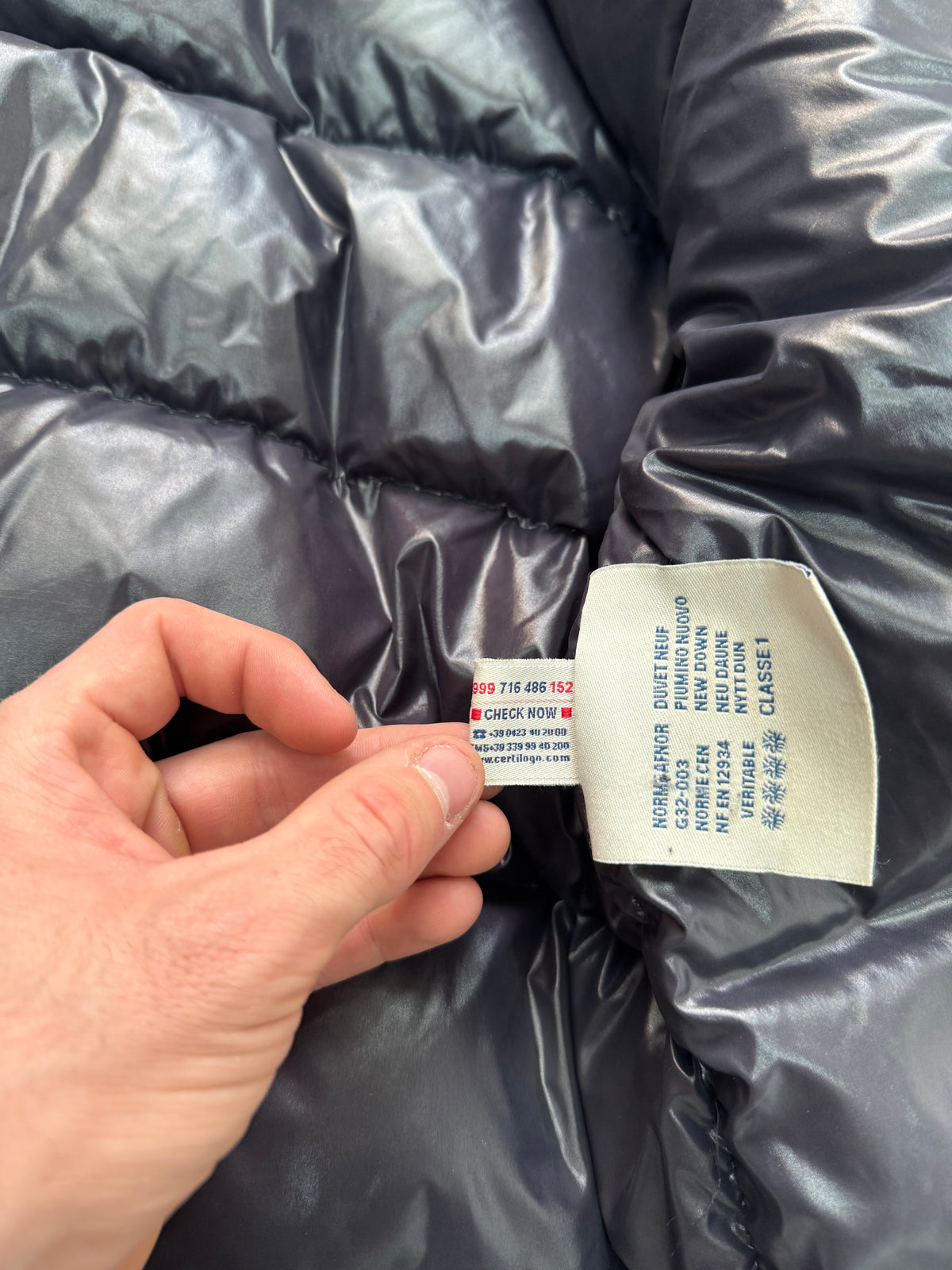 Moncler chevalier giubbotto down jacket (XL)