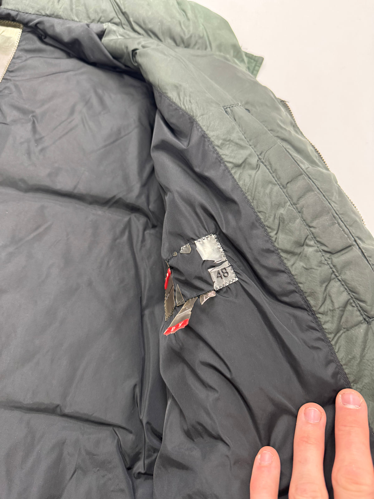 Prada sport down jacket (M)